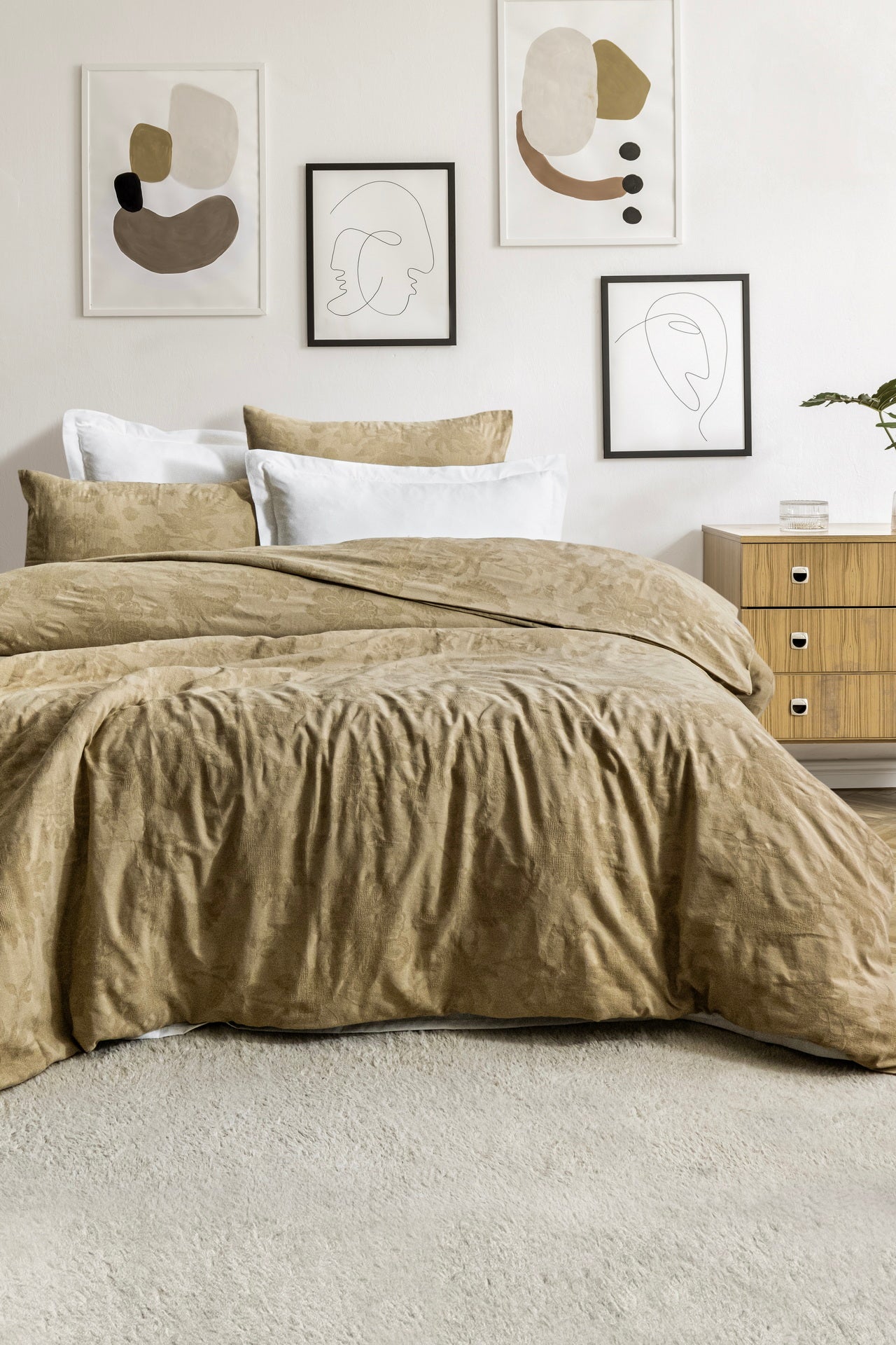 Постільна білизна Saheser Luxury Jacquard 200 х 220 см Hanna