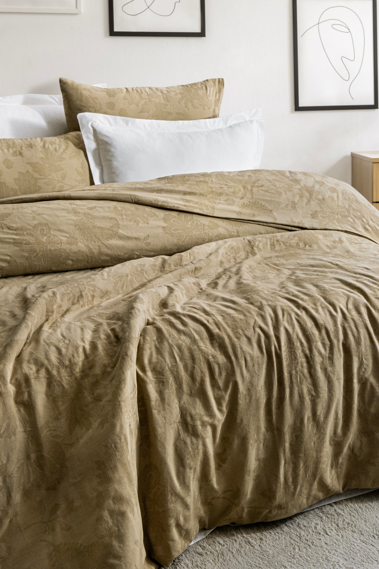 Постільна білизна Saheser Luxury Jacquard 200 х 220 см Hanna