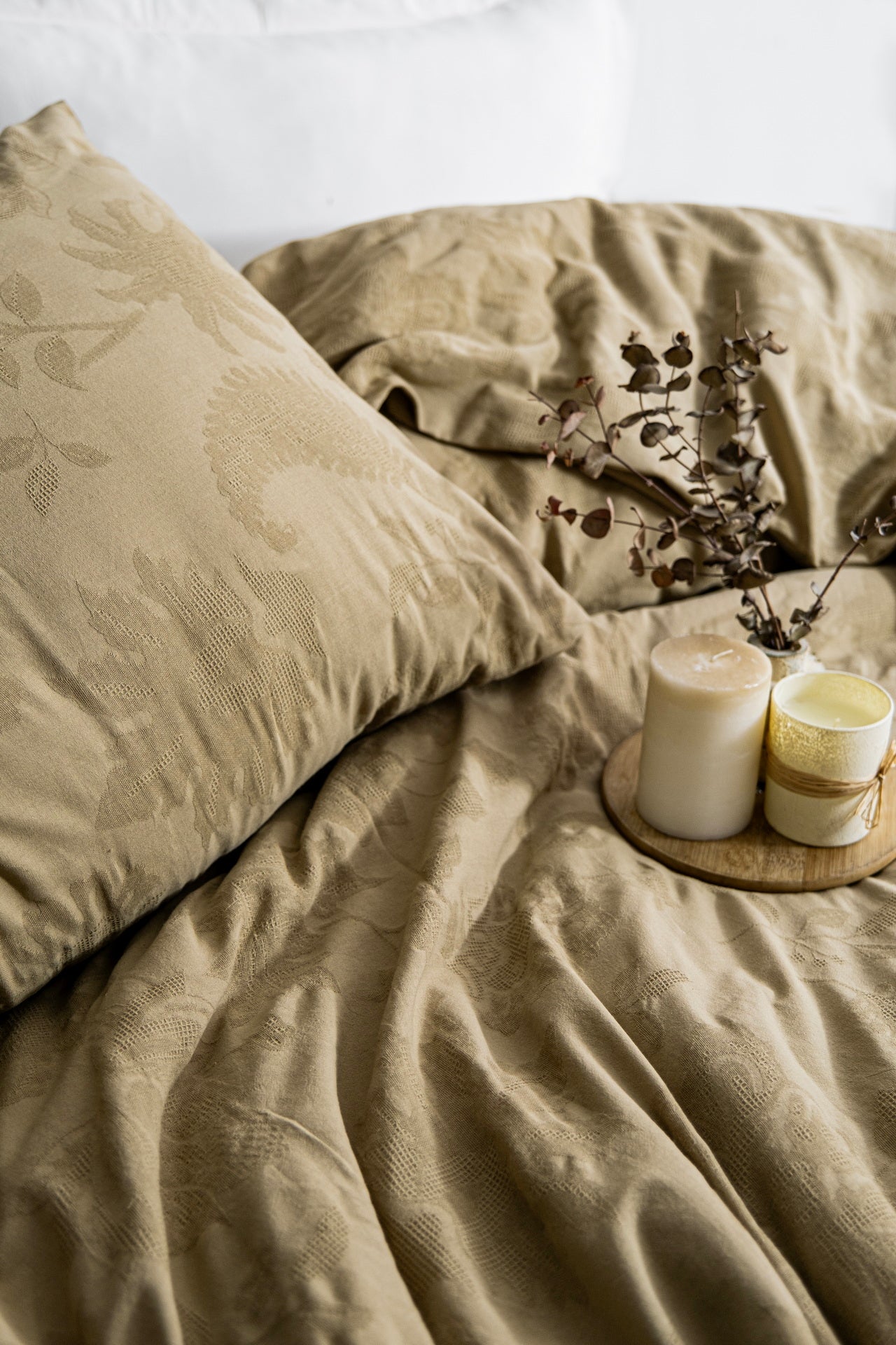 Постільна білизна Saheser Luxury Jacquard 200 х 220 см Hanna