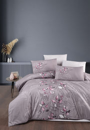 Постільна білизна First Choice Ranforce 160 х 220 см сімейна Hardi Violet