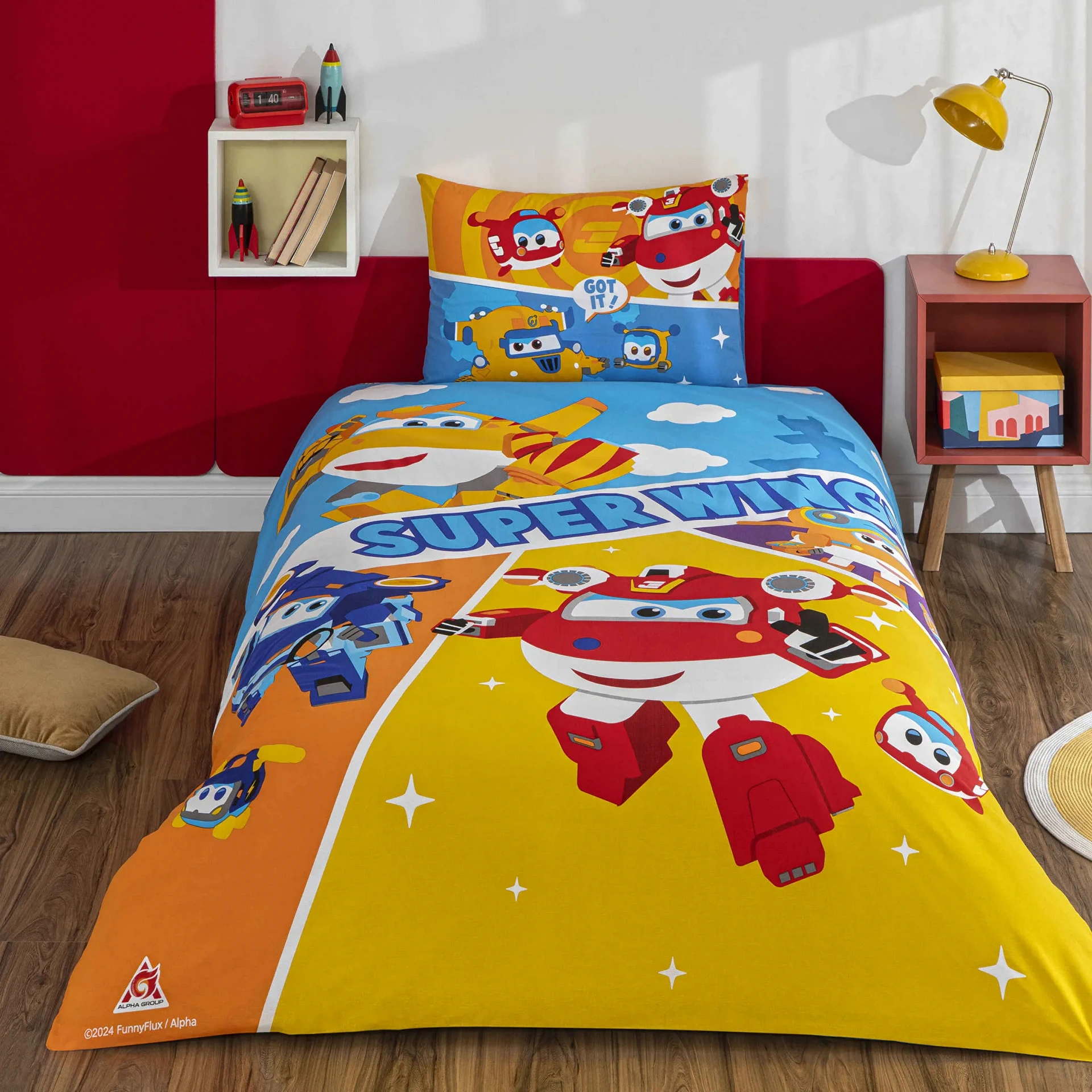 Постільна білизна TAC Disney 160×220 см Harika Kanatlar Flying