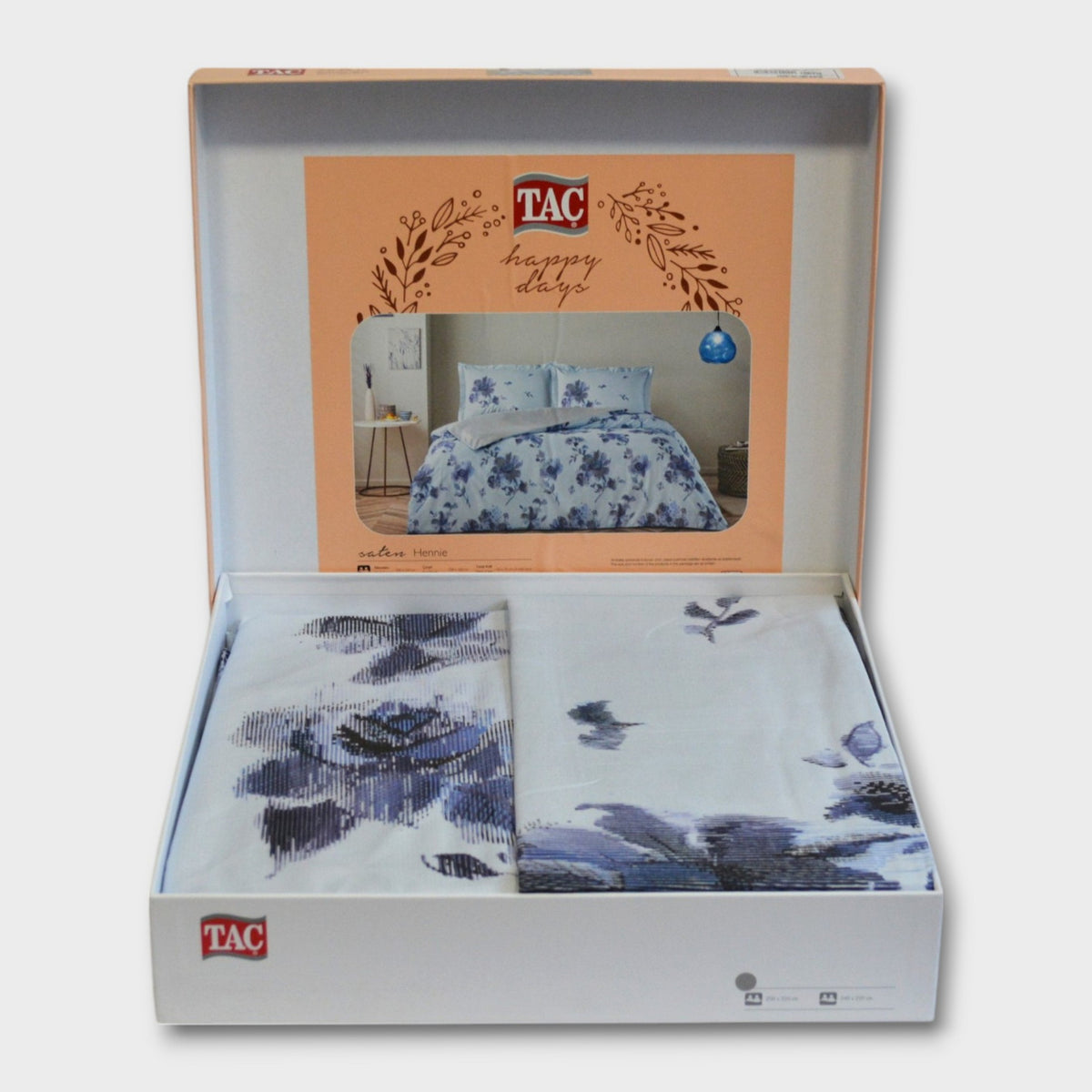 Постільна білизна TAC Satin 200x220 см Hennie