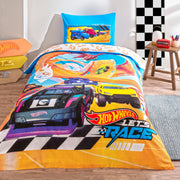 Постільна білизна TAC Disney 160x220 см Hot Wheels Let's Race