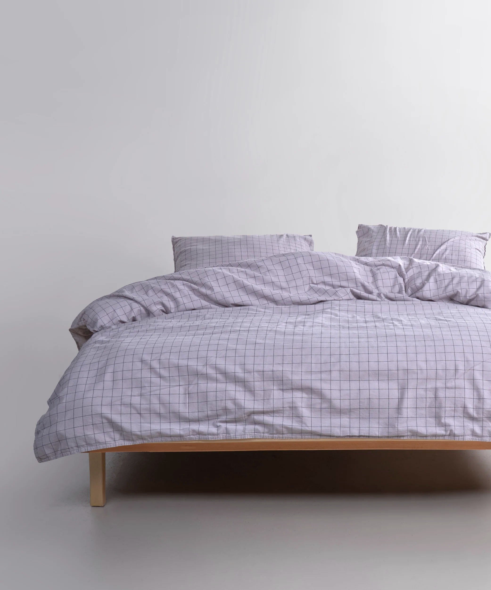 Постільна білизна Limasso Stonewashed Inara 200 х 220 см Opal Grey