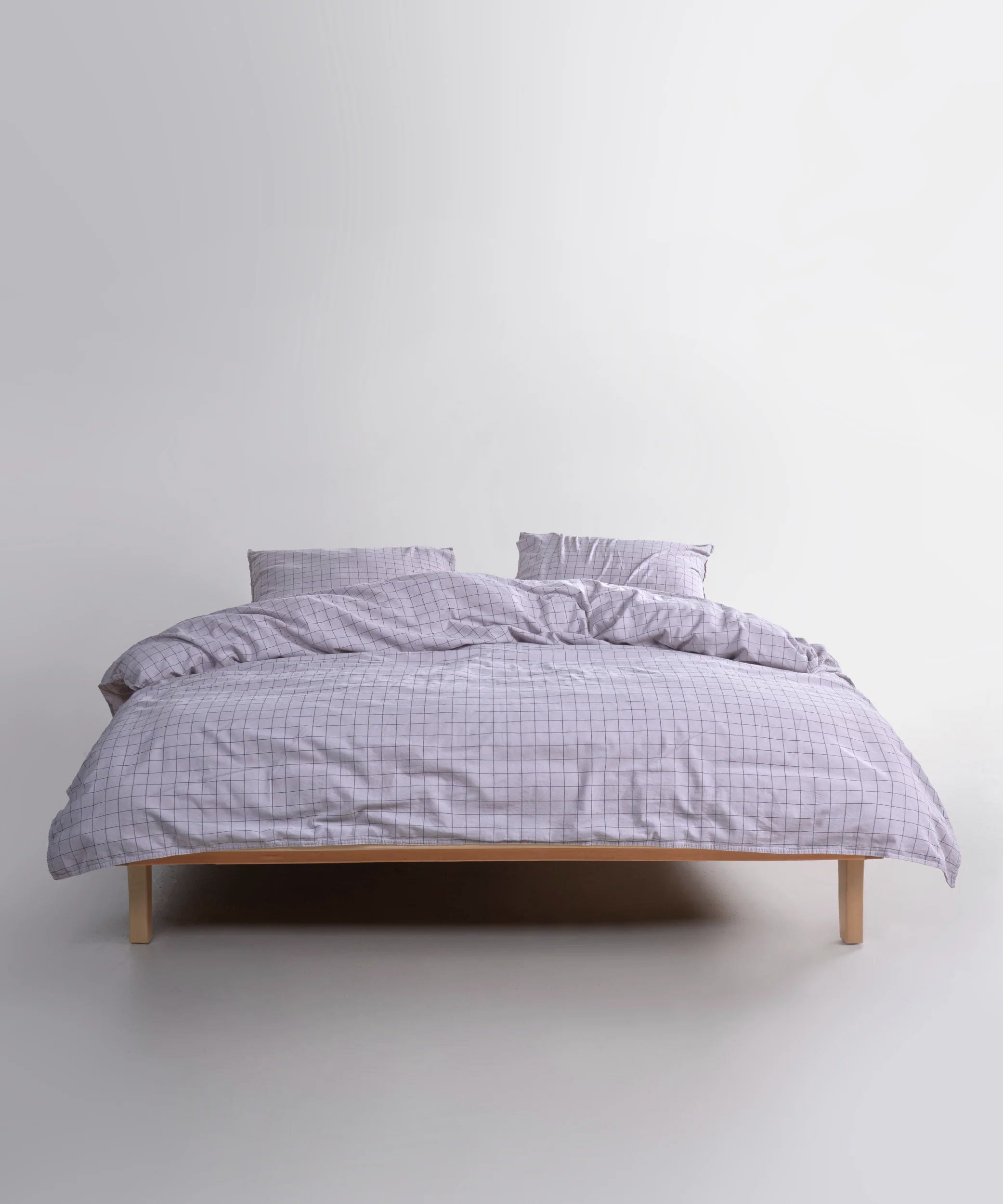 Постільна білизна Limasso Stonewashed Inara 200 х 220 см Opal Grey