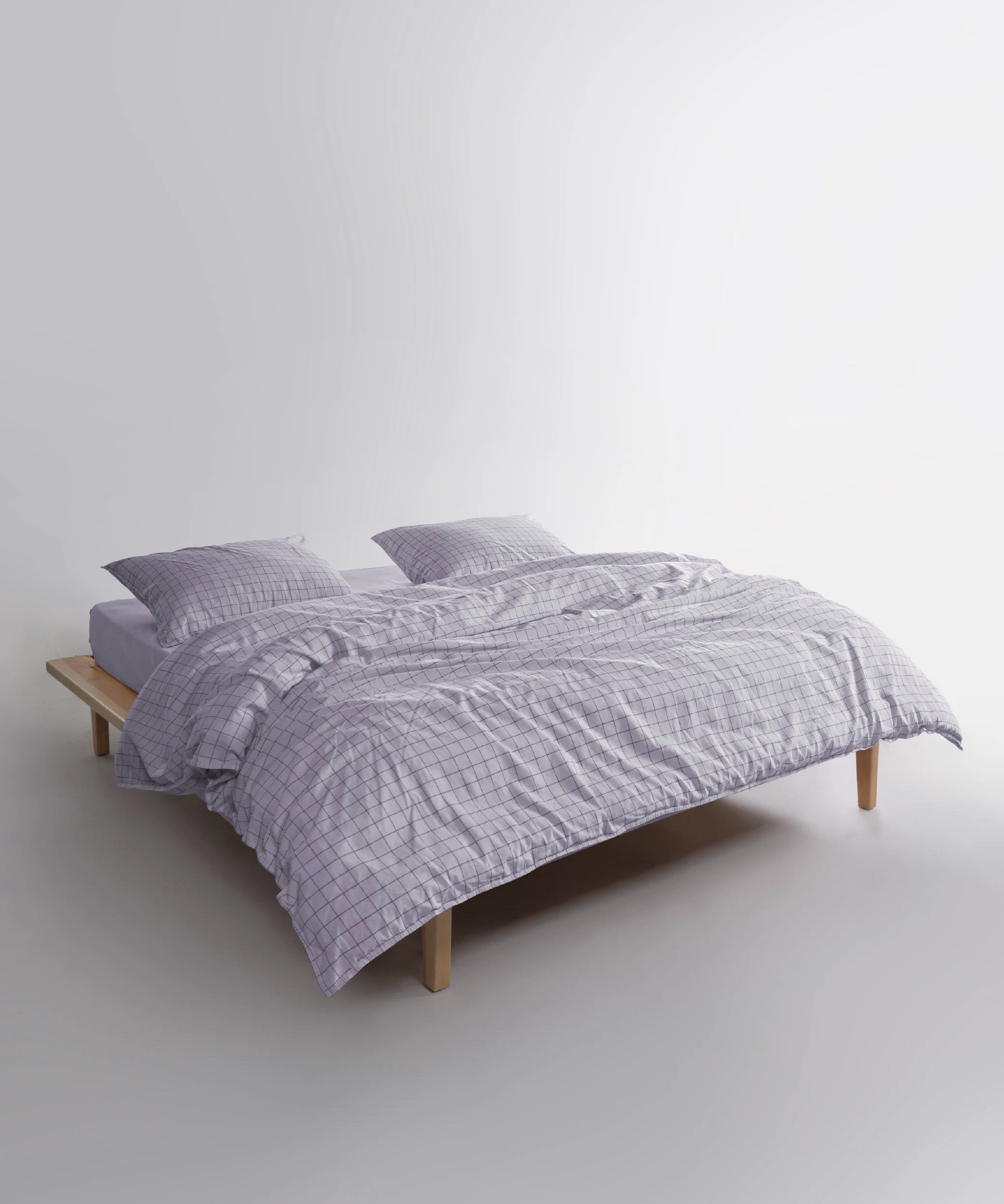 Постільна білизна Limasso Stonewashed Inara 200 х 220 см Opal Grey