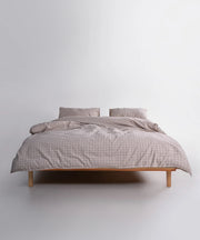 Постільна білизна Limasso Stonewashed Inara 200 х 220 см Oxford Tan