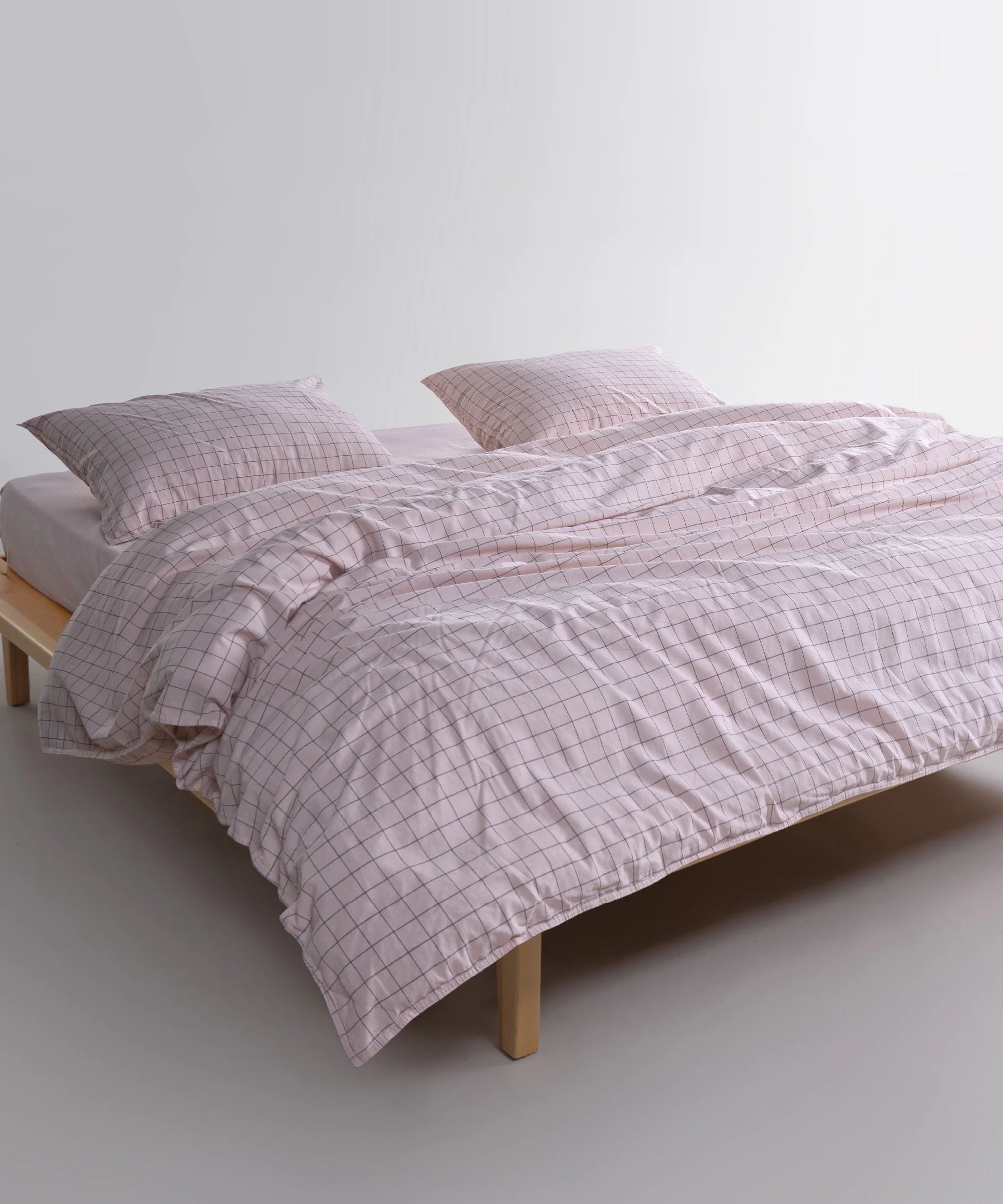 Постільна білизна Limasso Stonewashed Inara 200 х 220 см Pristine
