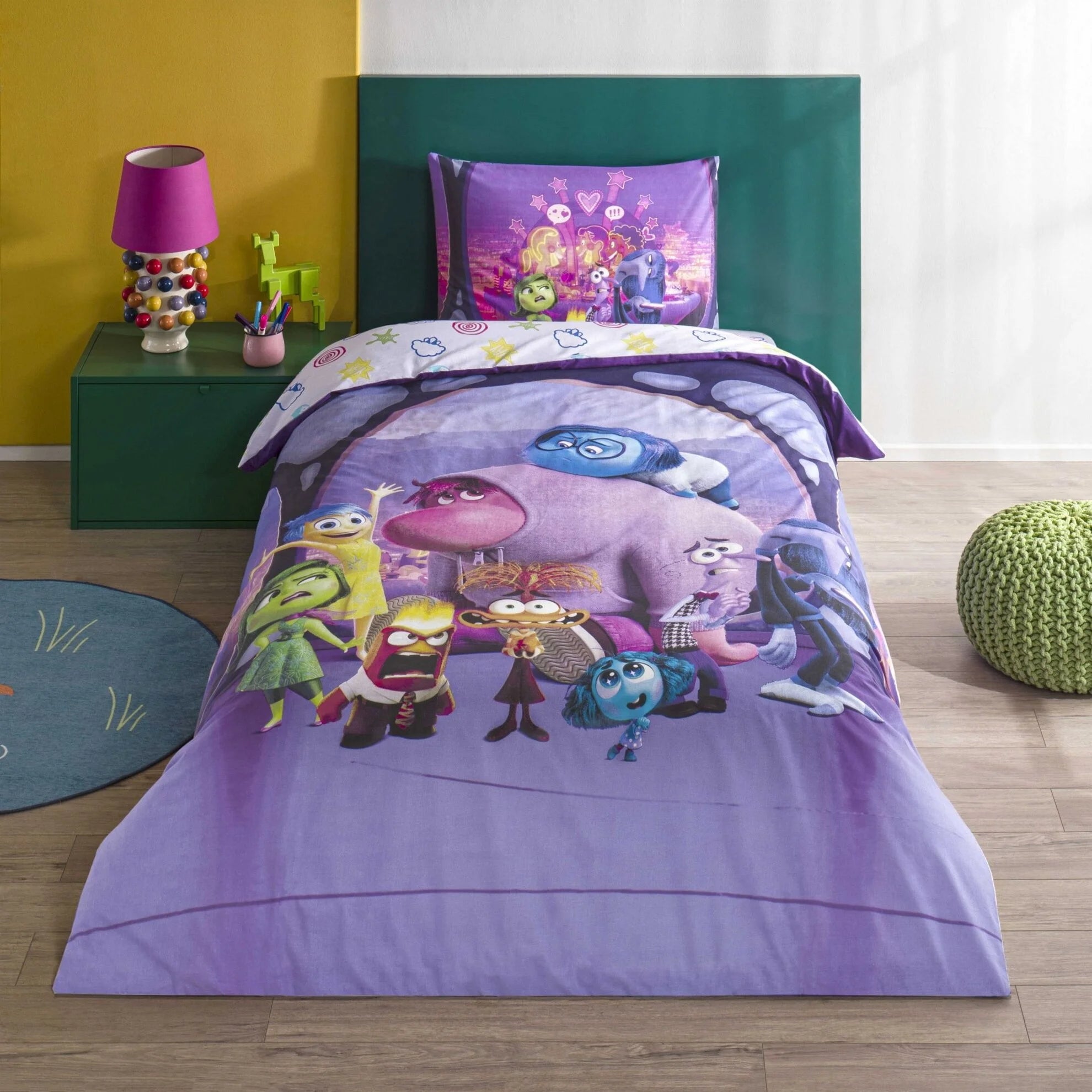 Постільна білизна TAC Disney 160×220 см  Inside Out 2