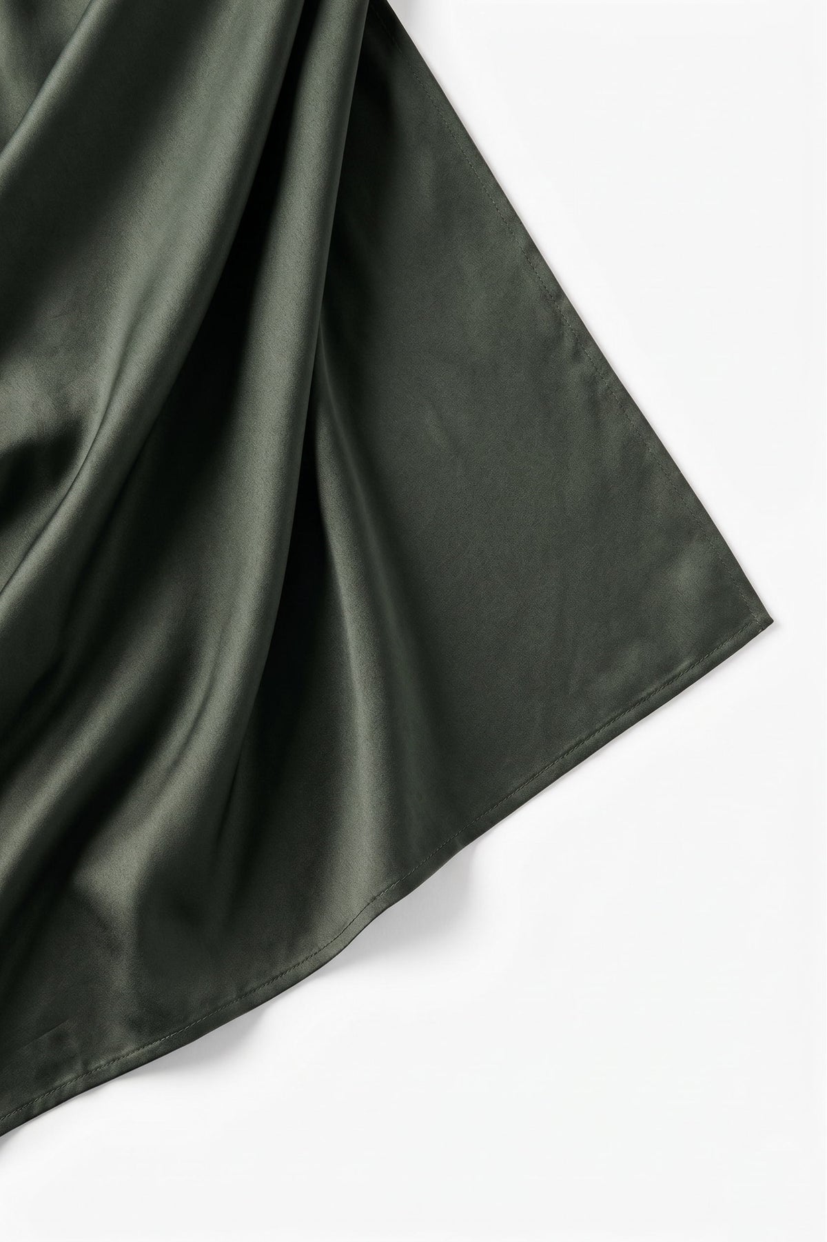 Комплект постільної білизни Issimo Vegan Silk 200х220 см Jade Moss