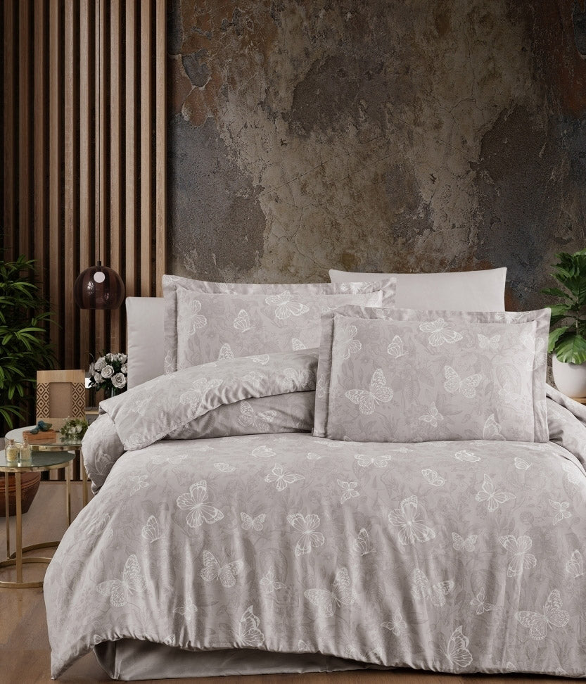 Постільна білизна First Choice Cotton Satin 200 х 220 см Karlis Raindrops