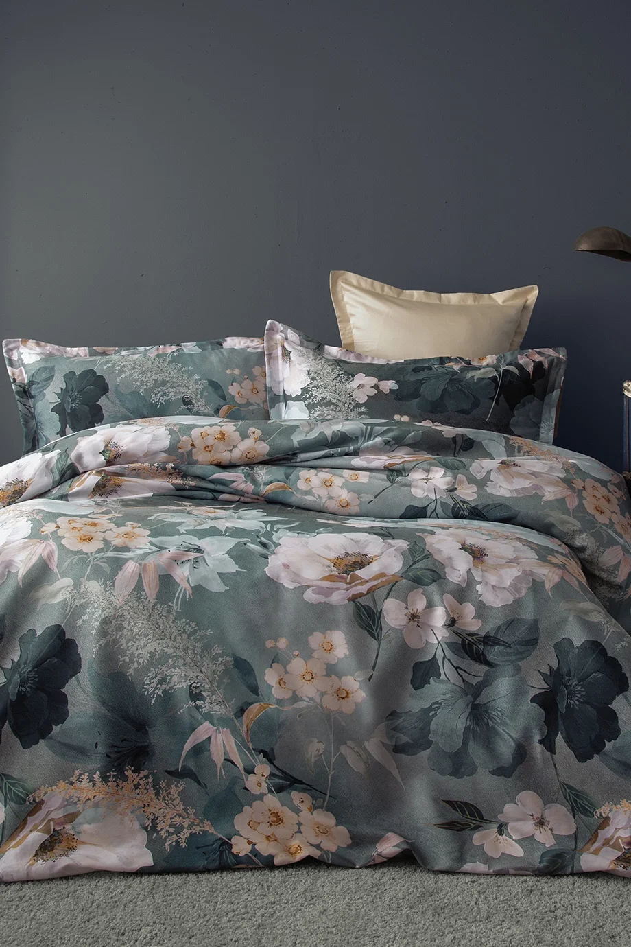 Комплект постільної білизни Issimo Digital Satin 300 TC 200х220 см  Katie