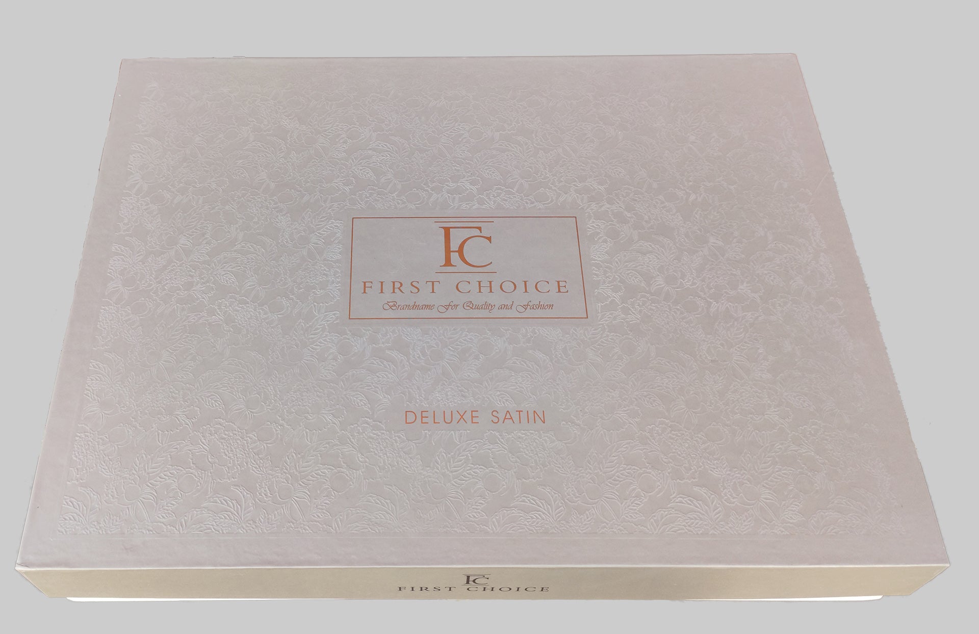 Комплект постільної білизни First Choice Deluxe Satin 160х220 Artwel Silver