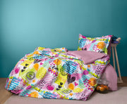 Комплект постільної білизни Issimo Digital Satin 160х220 см Lemonade