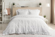 Комплект постільної білизни Saheser Jacquard  200х220 см  Leona Gri