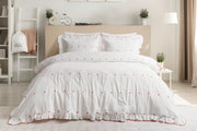 Комплект постільної білизни Saheser Jacquard  200х220 см  Leona Kirmizi
