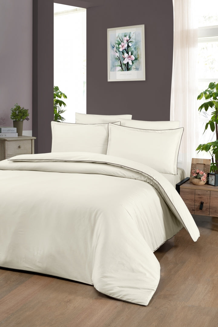 Постільна білизна La Romano Premium Satin 200×220 см Lucca Cream