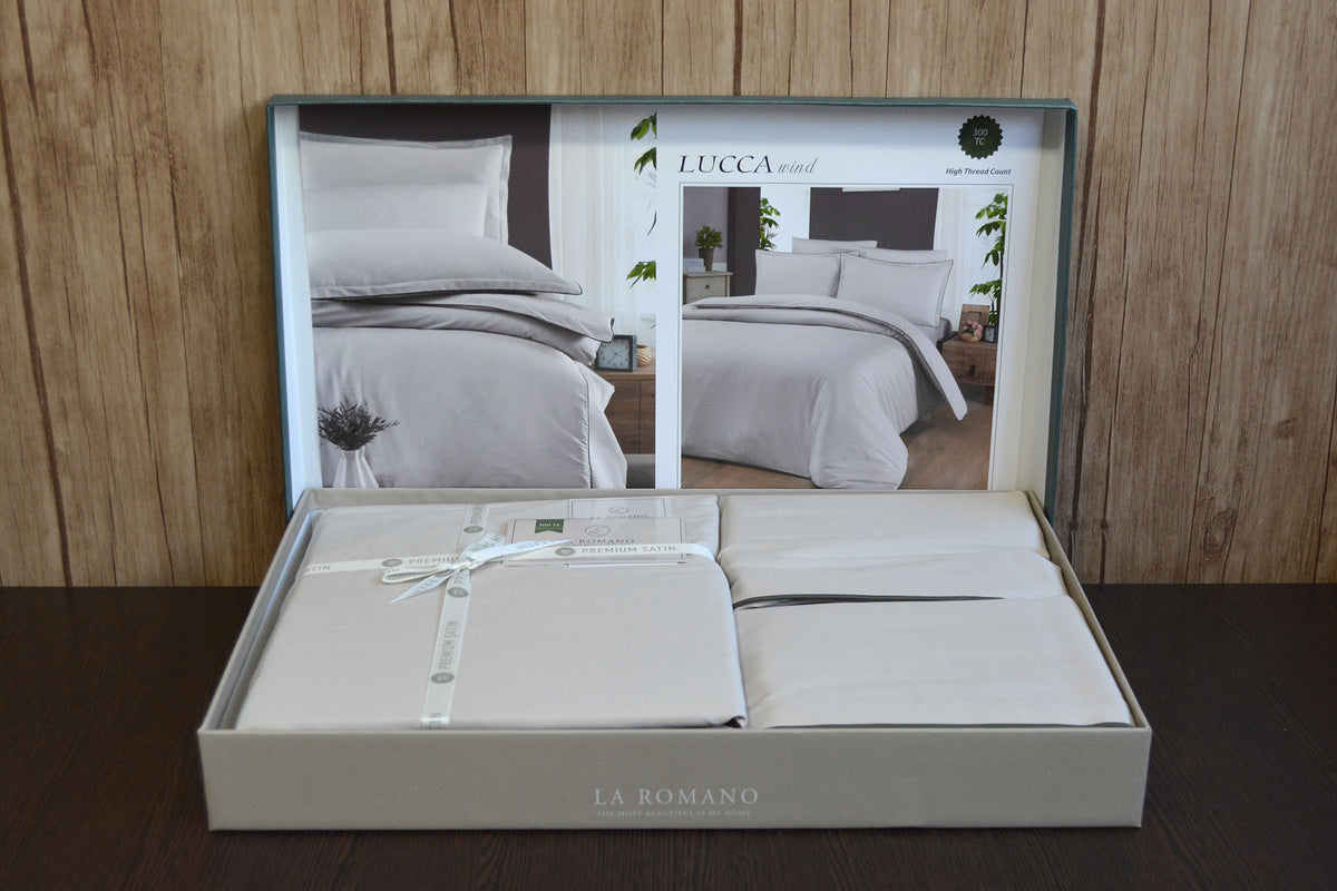 Постільна білизна La Romano Premium Satin 200×220 см Lucca Wind