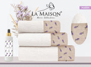 Подарунковий набір рушників La Maison, 3 шт. з ароматом Narin