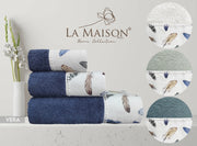 Подарунковий набір рушників La Maison, 3 шт. з ароматом Vera Mavi