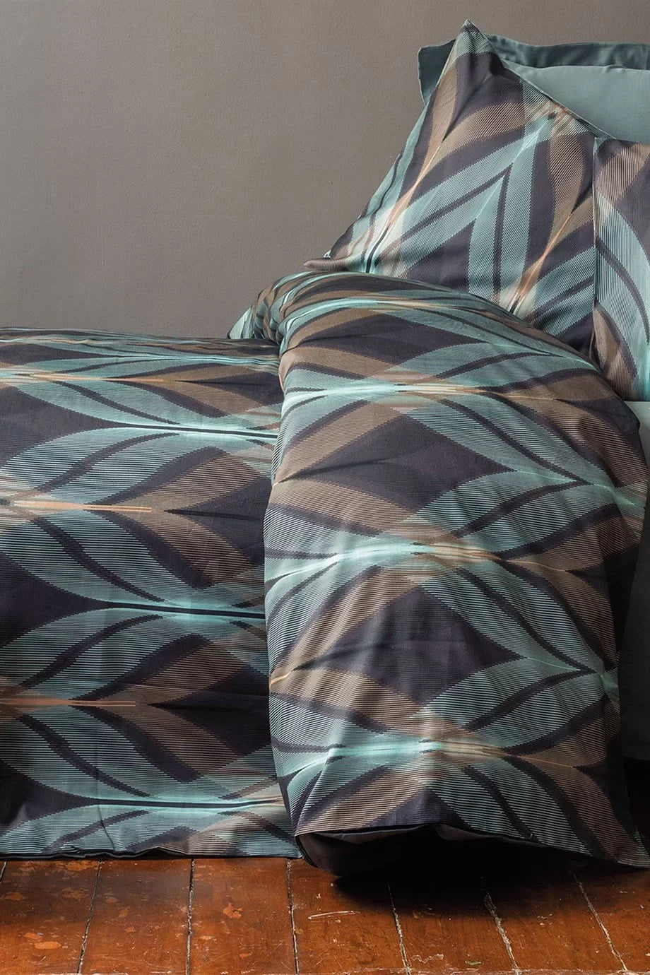 Комплект постільної білизни Issimo Digital Satin 200х220 см  La Mer