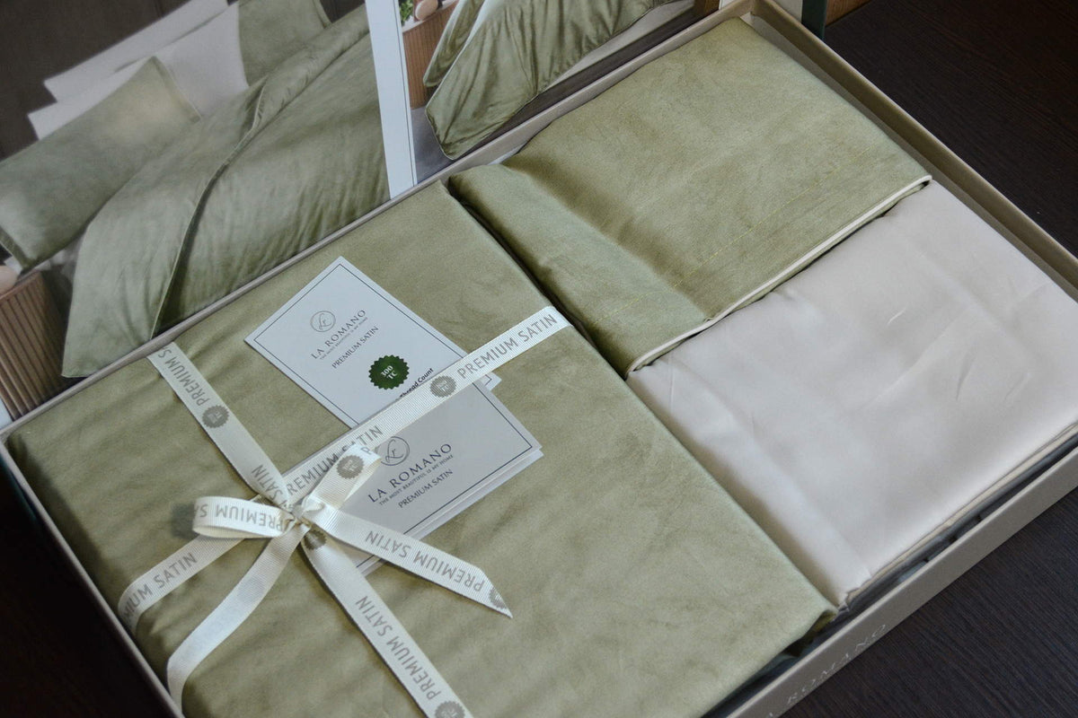 Постільна білизна La Romano Premium Satin 200×220 см Marlen Cedar