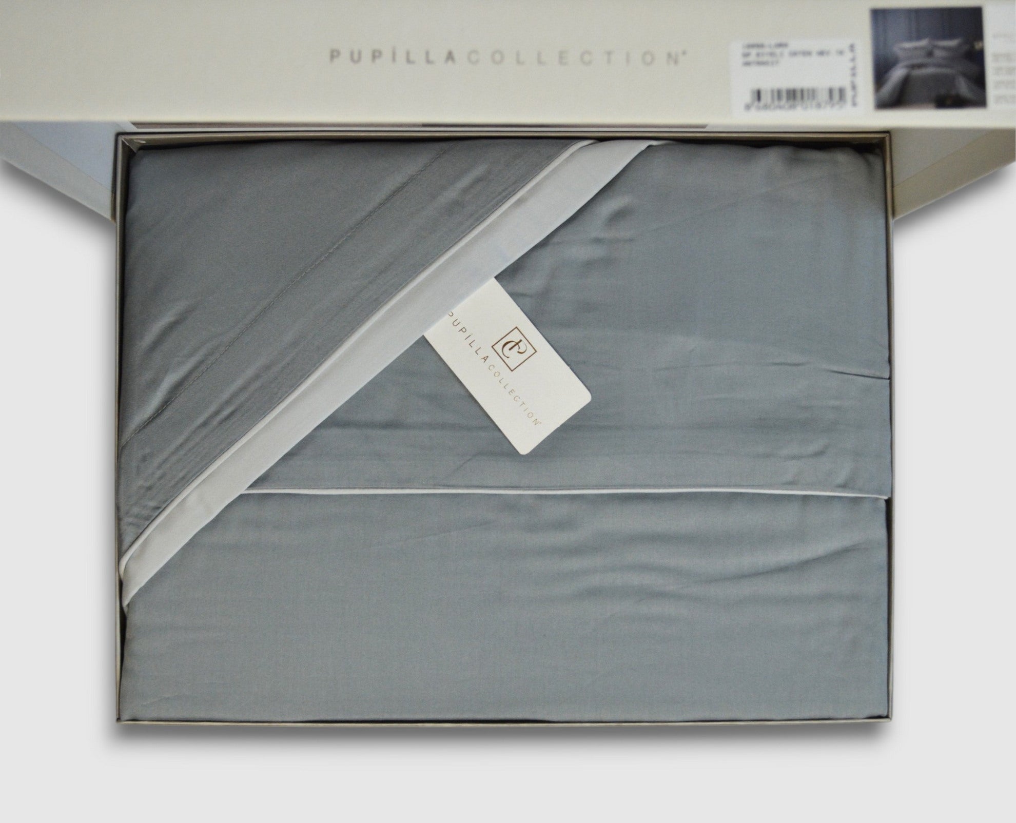 Постельное белье Pupilla Exclusive Satin 200 х 220 см Lara Antrasit