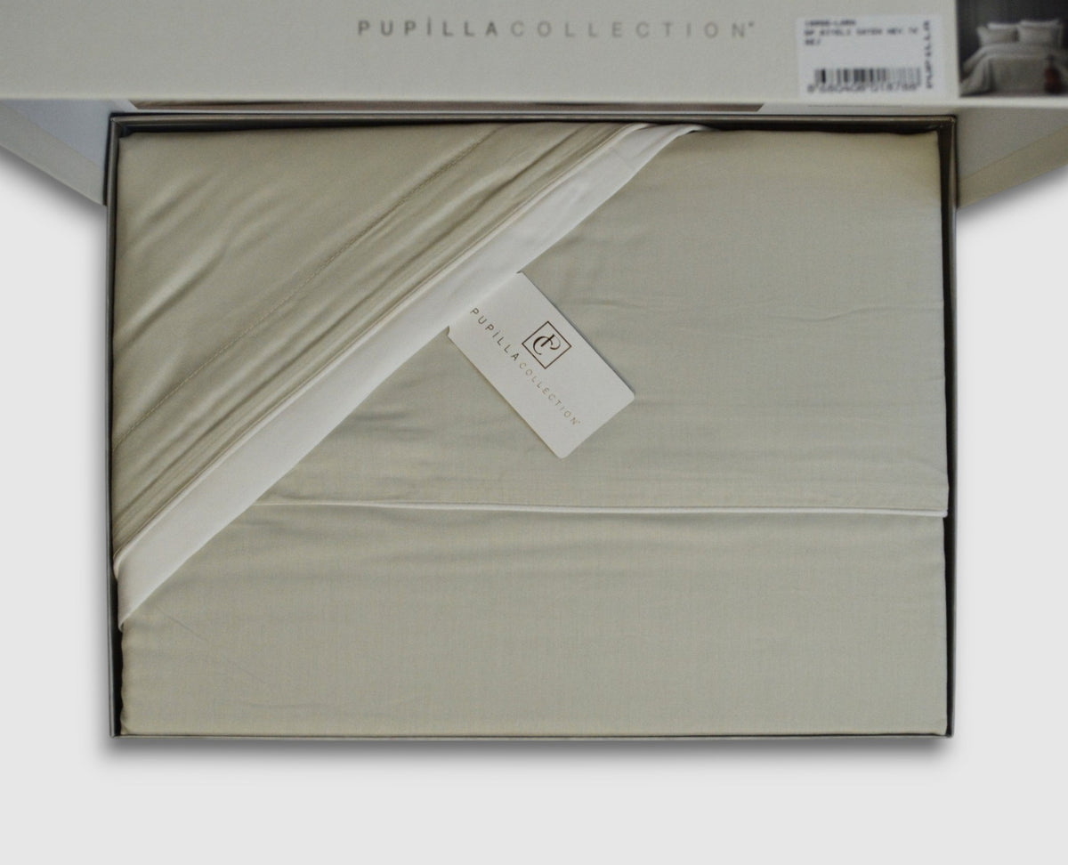 Постельное белье Pupilla Exclusive Satin сімейна 160 х 220 см Lara Bej