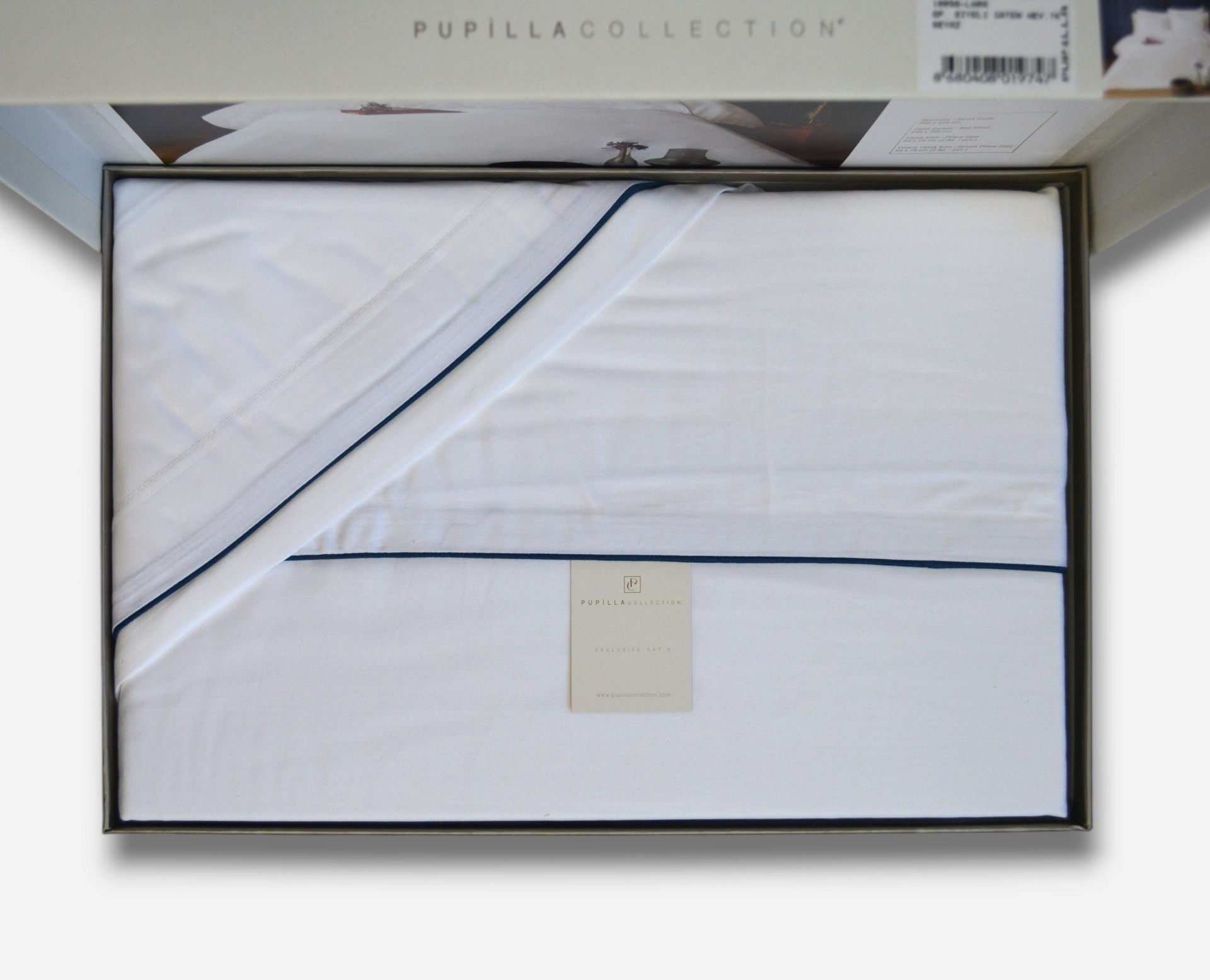 Постельное белье Pupilla Exclusive Satin 200 х 220 см Lara Beyaz