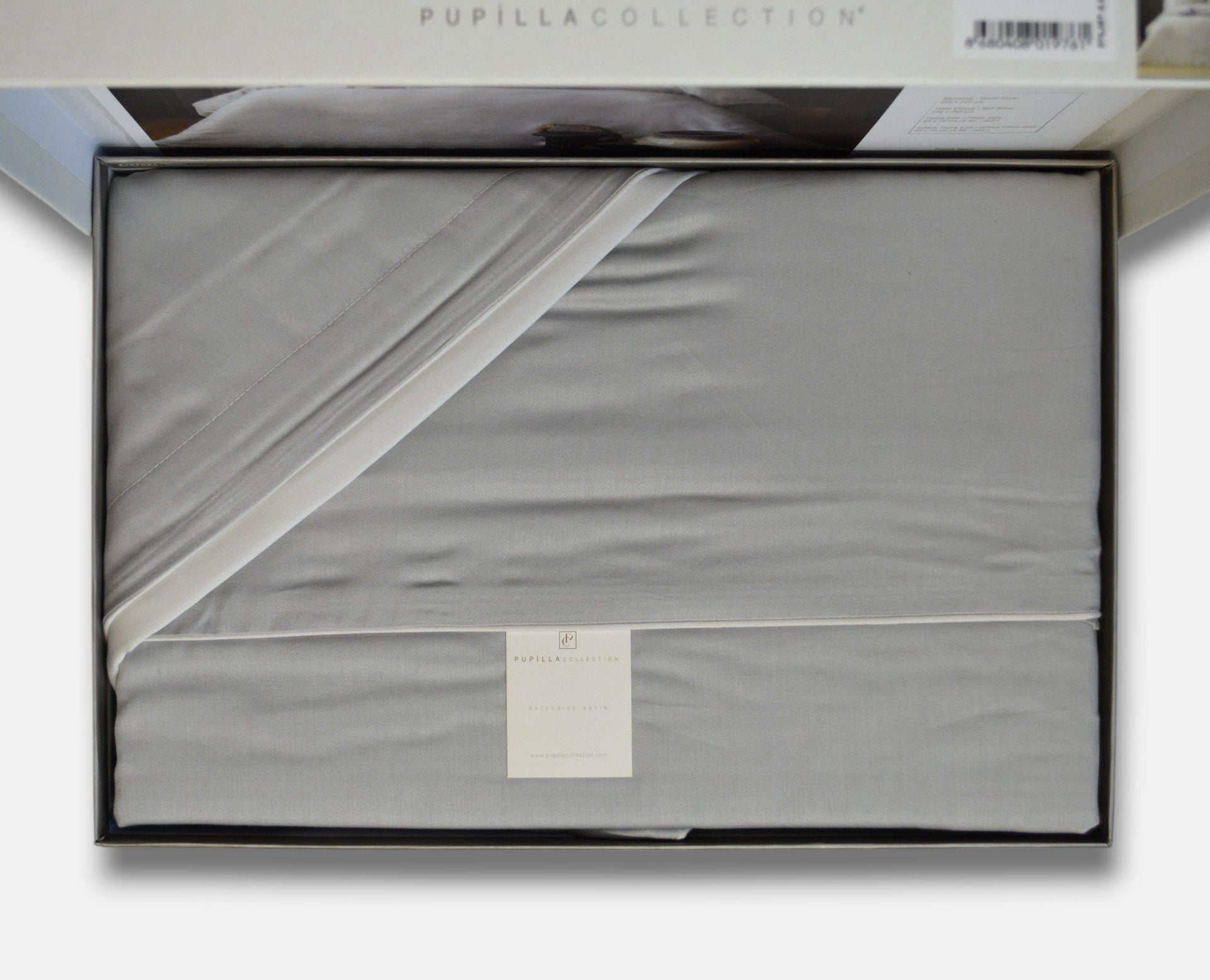 Постельное белье Pupilla Exclusive Satin 200 х 220 см Lara Gri