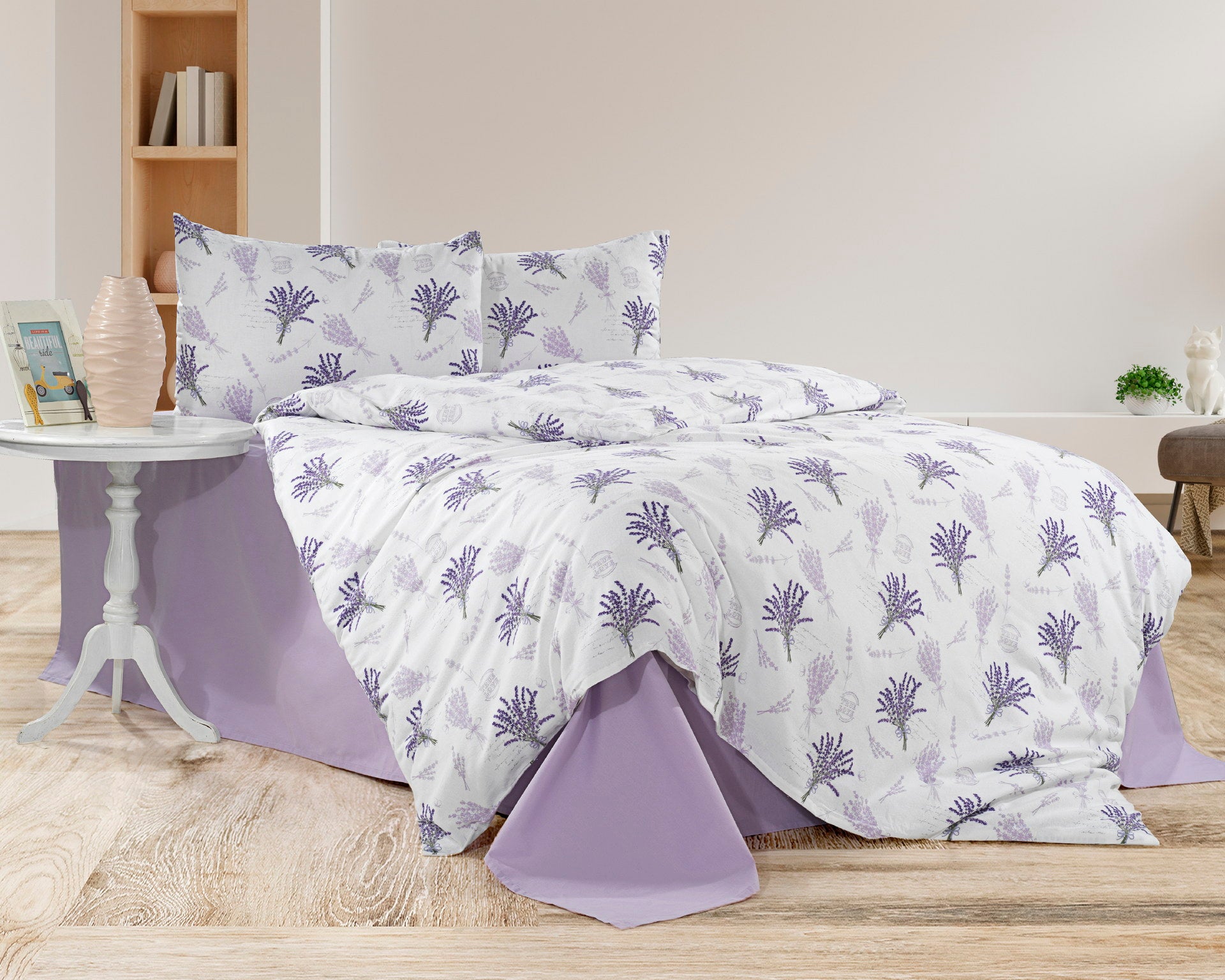 Комплект постільної білизни Kayra Flanel 160x220 см Lavin