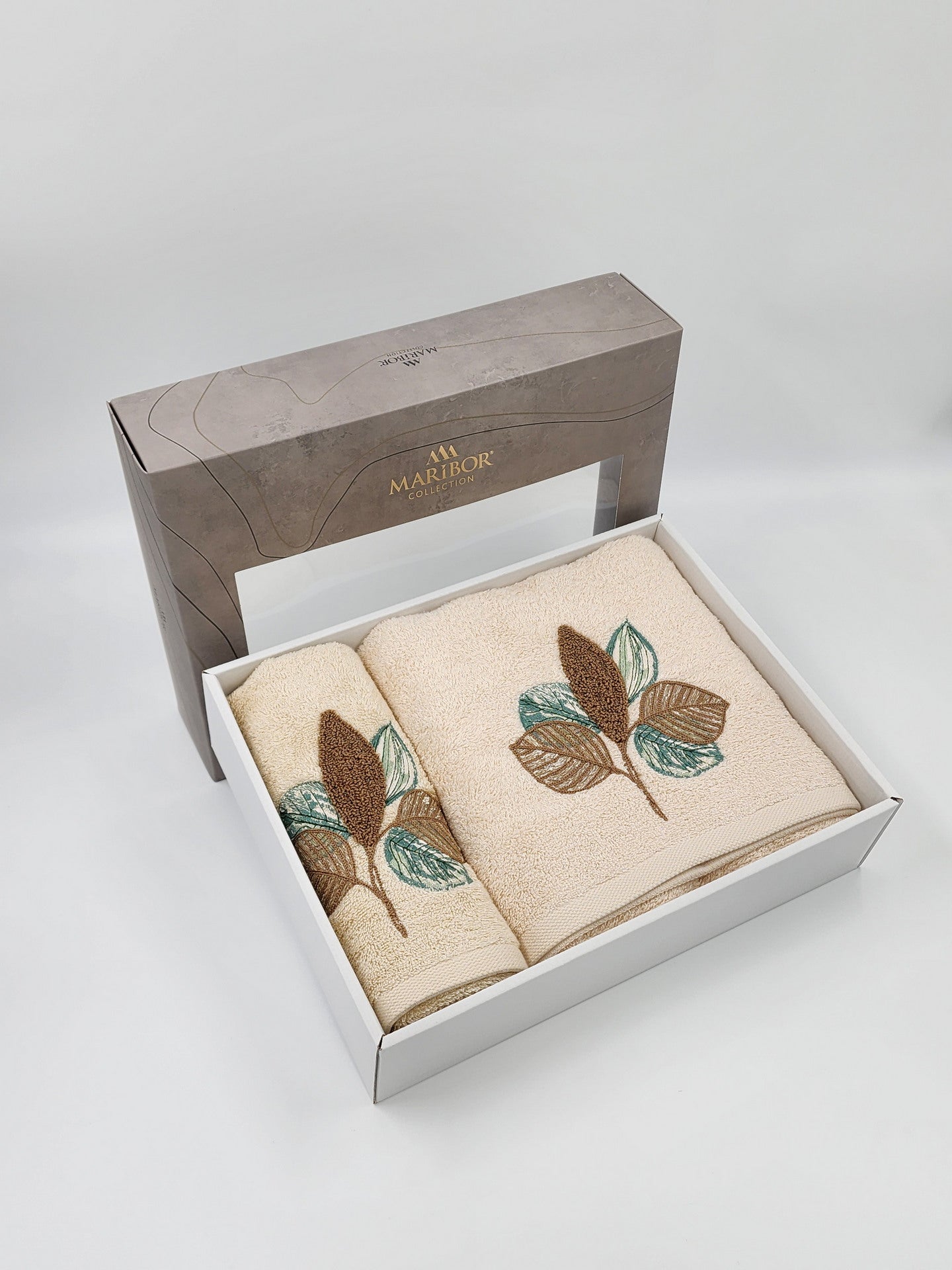 Подарунковий набір рушників Maribor 2 шт. Leaf
