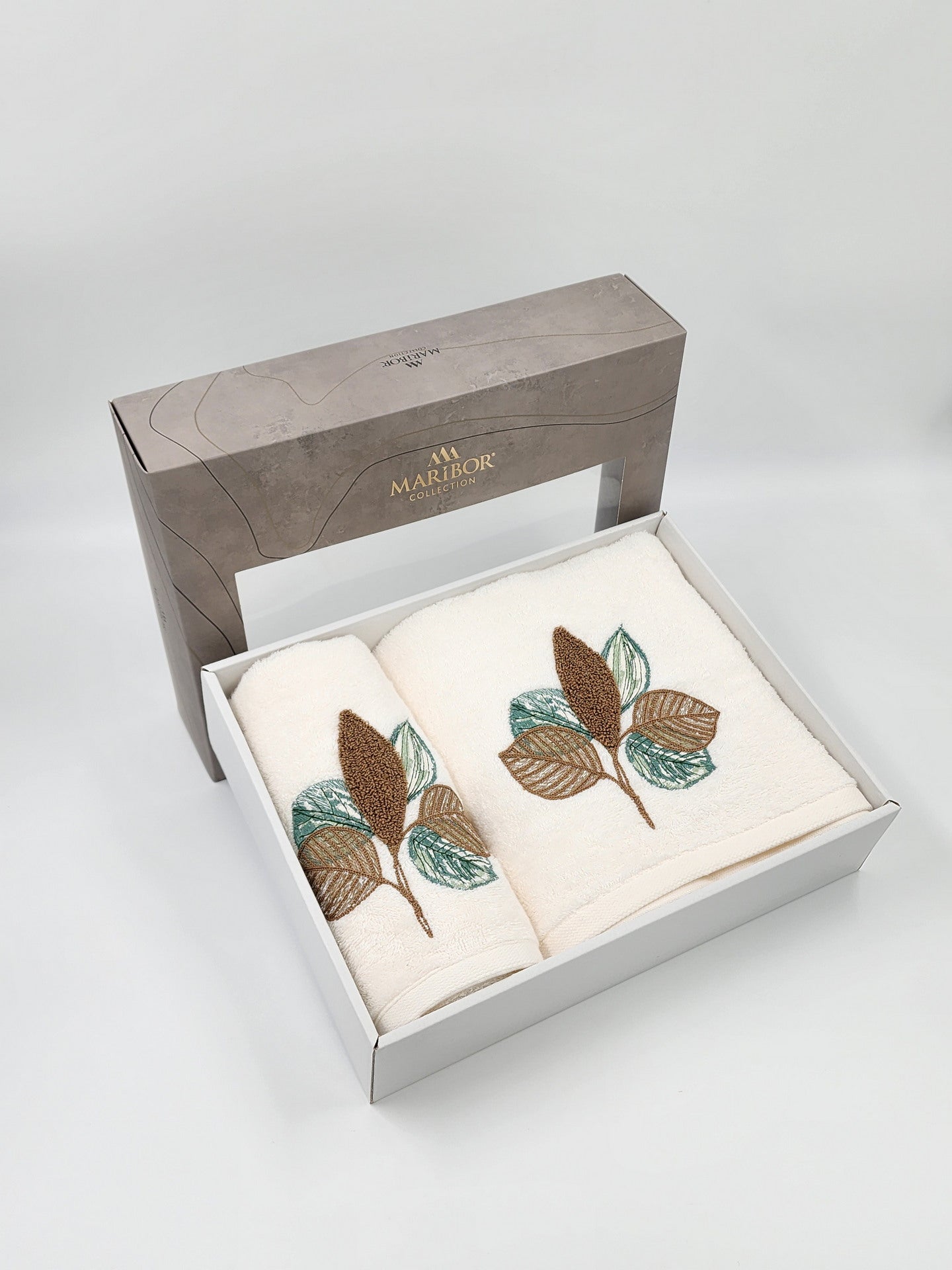 Подарунковий набір рушників Maribor 2 шт. Leaf