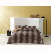 Постільна білизна TAC Satin 200x220 см Leopard