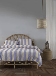 Постільна білизна Limasso Stonewashed Ligne Epaisse 200 х 220 см Mavi