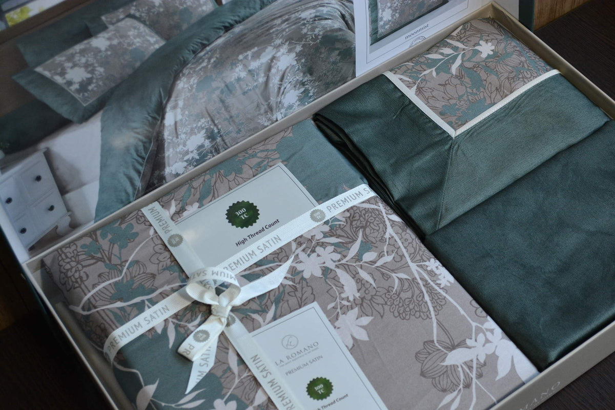 Постільна білизна La Romano Premium Satin 200×220 см Lily Moonmist