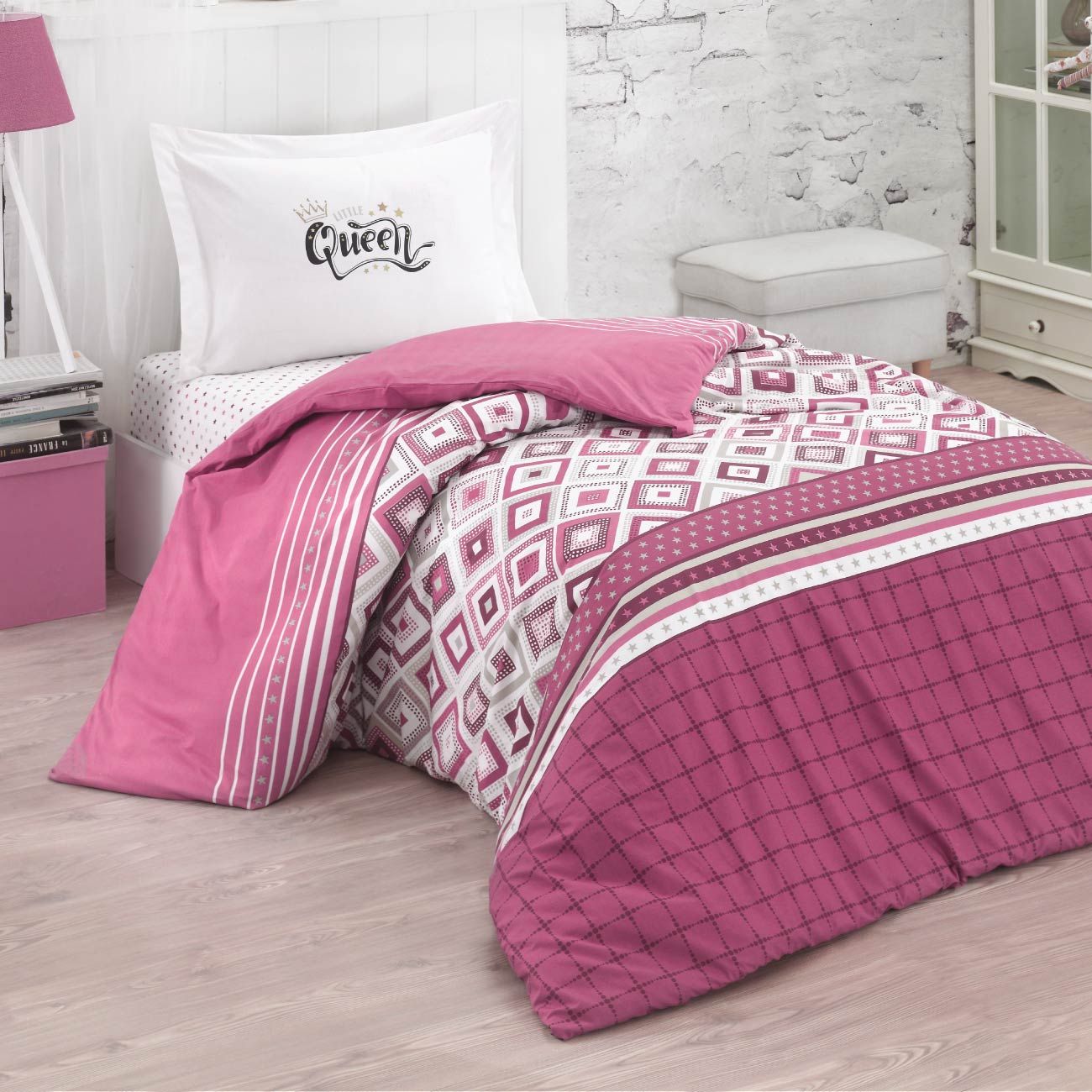 Дитяча постільна білизна Сlasy Ranforce 160х220 Little Queen