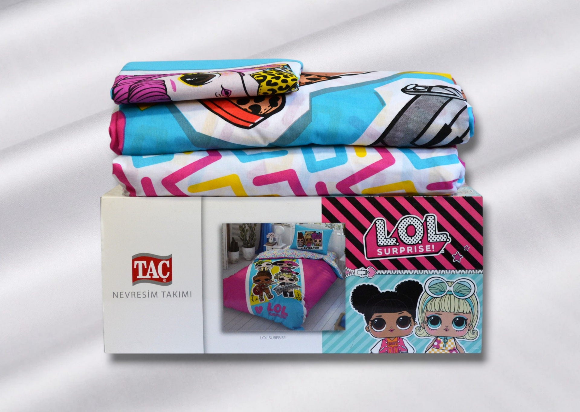Постільна білизна TAC Disney 160×220 см  Lol Surprise