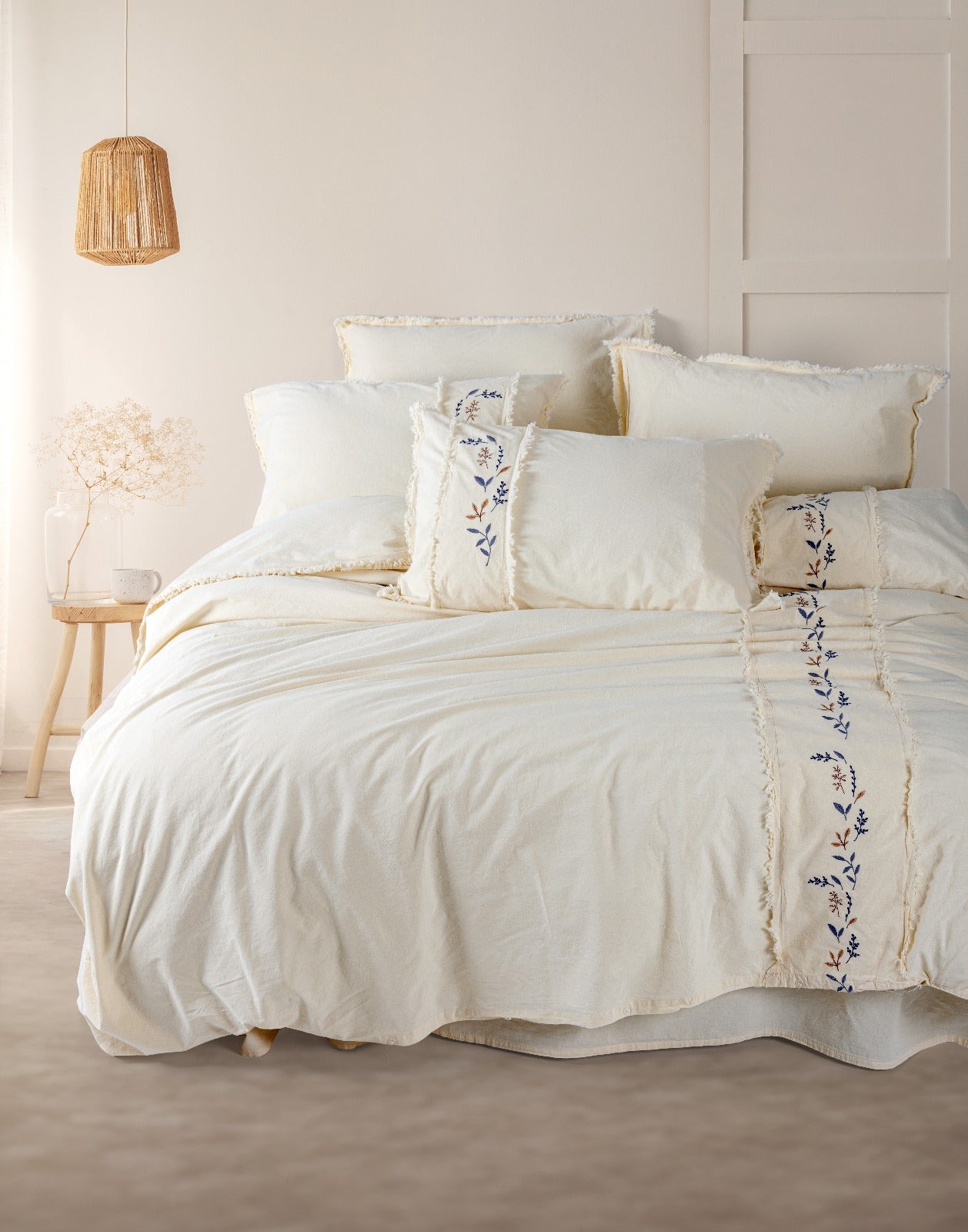 Постільна білизна Limasso Stonewashed Lucyna Сімейний ( 2 шт 160 х 220 см) Yikama