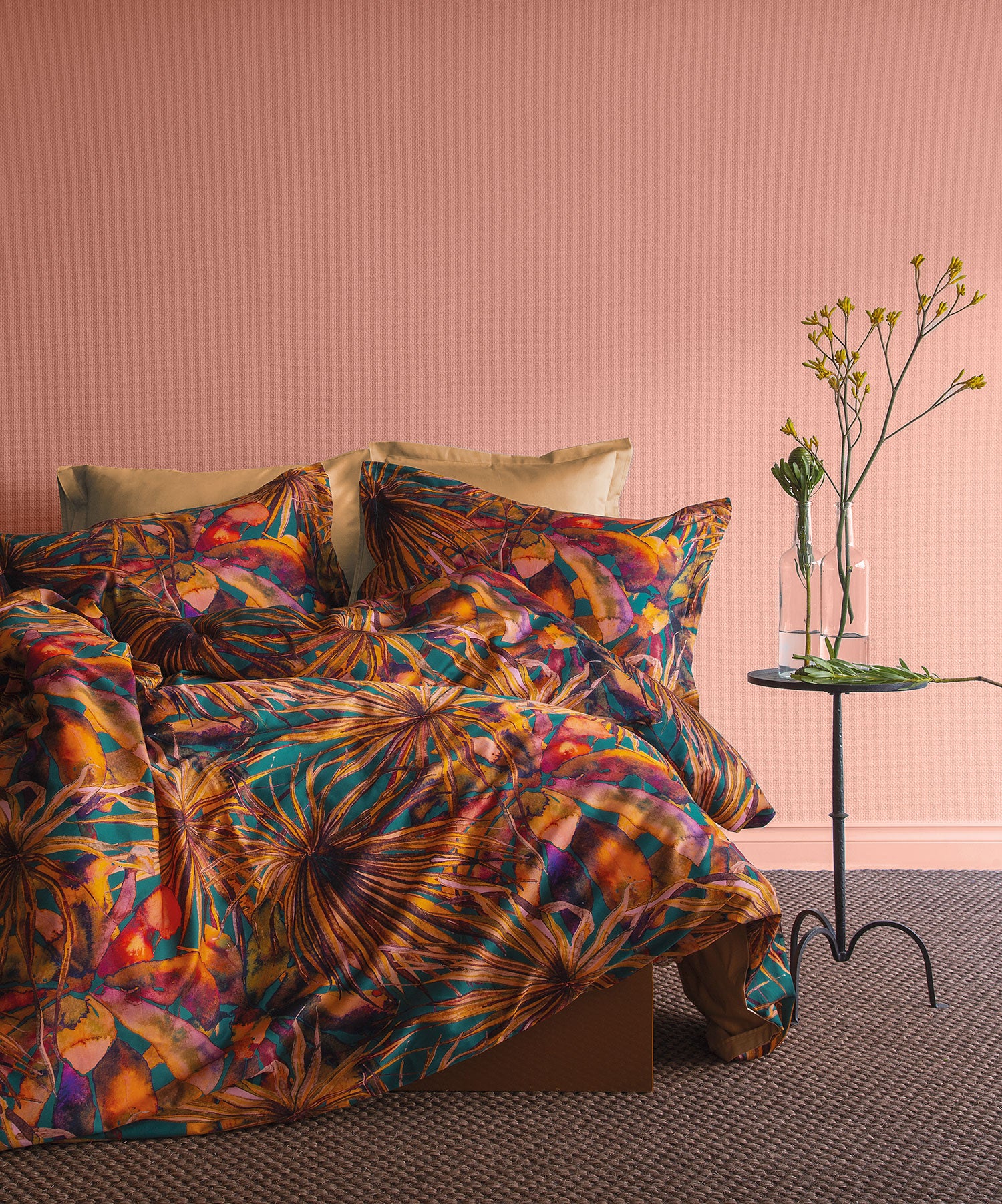 Комплект постільної білизни Issimo Digital Satin 200х220 см Madarella