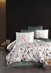 Постільна білизна La Romano Premium Satin 200×220 см Madena Beige