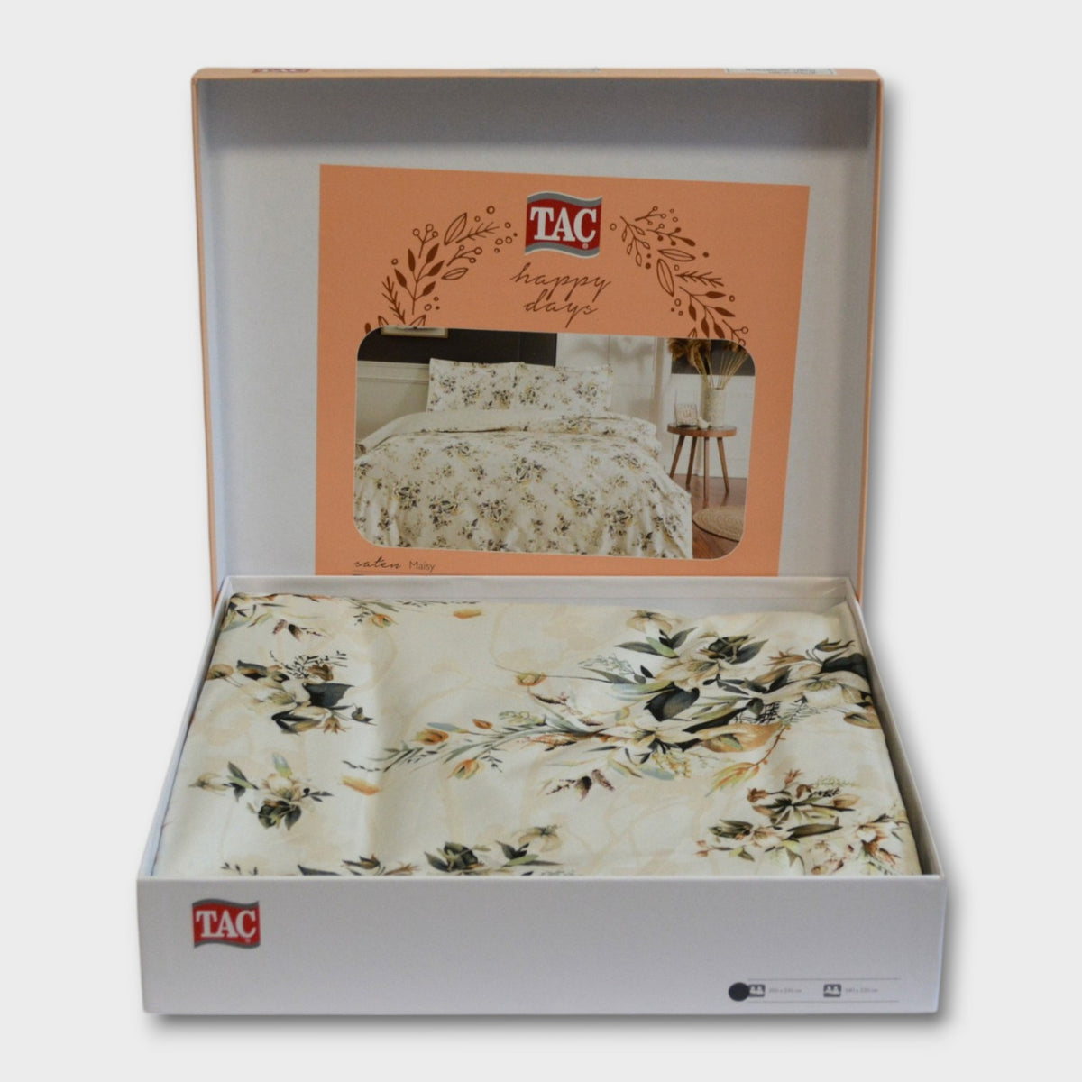 Постільна білизна TAC Satin 200x220 см Maisy
