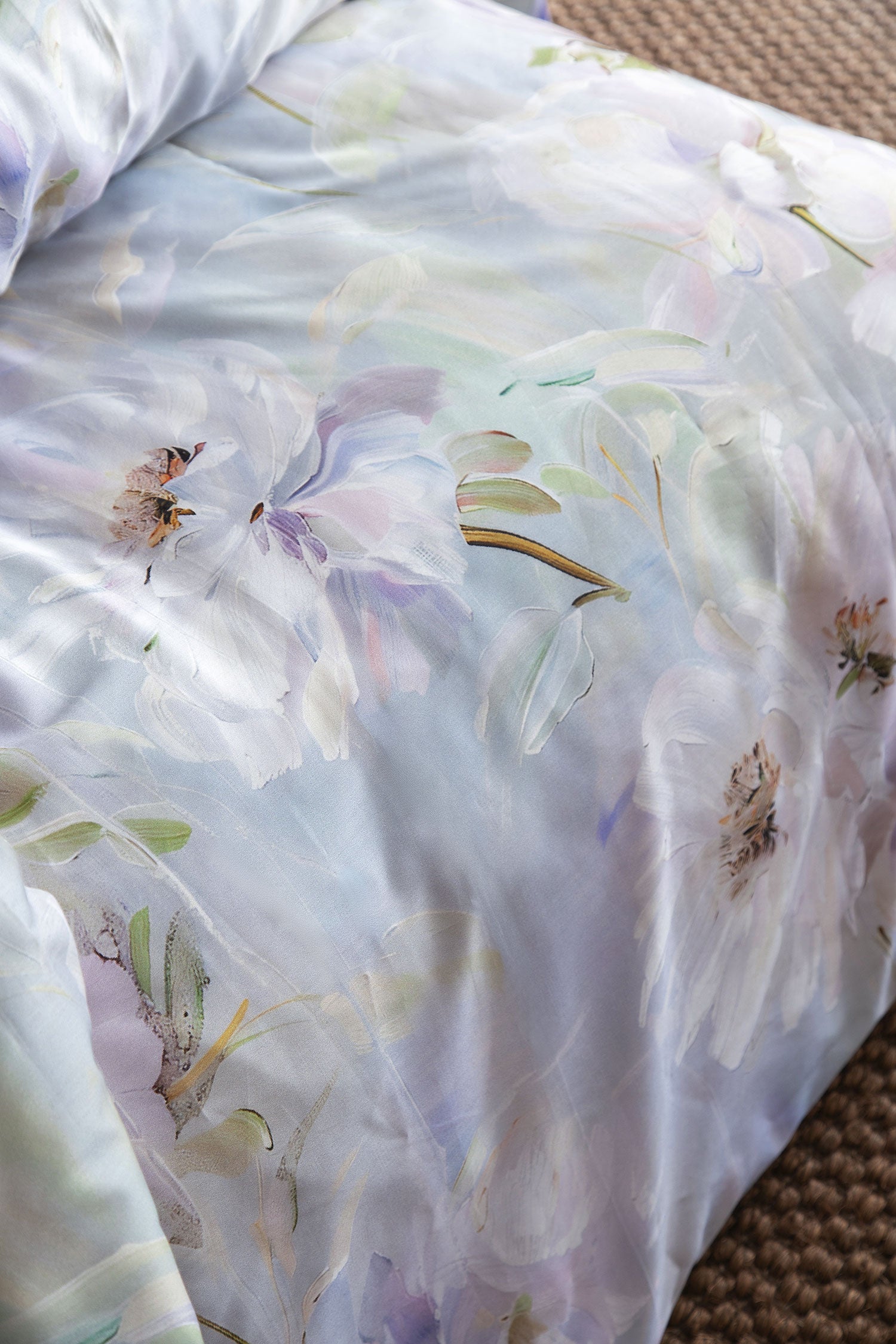 Комплект постільної білизни Issimo Digital Satin 300 TC 200х220 см  Maniere