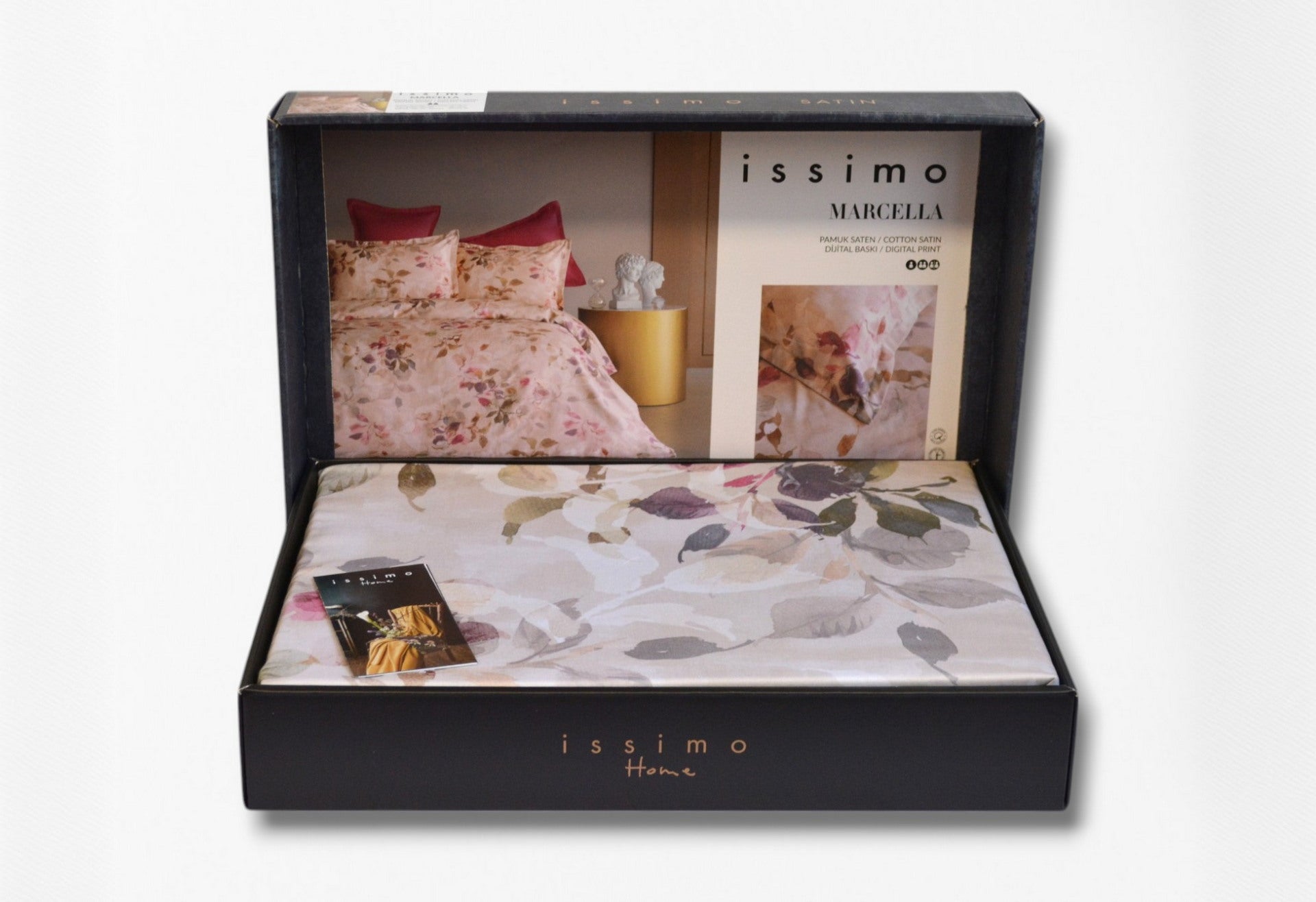 Комплект постільної білизни Issimo Digital Satin 200х220 см  Marcella