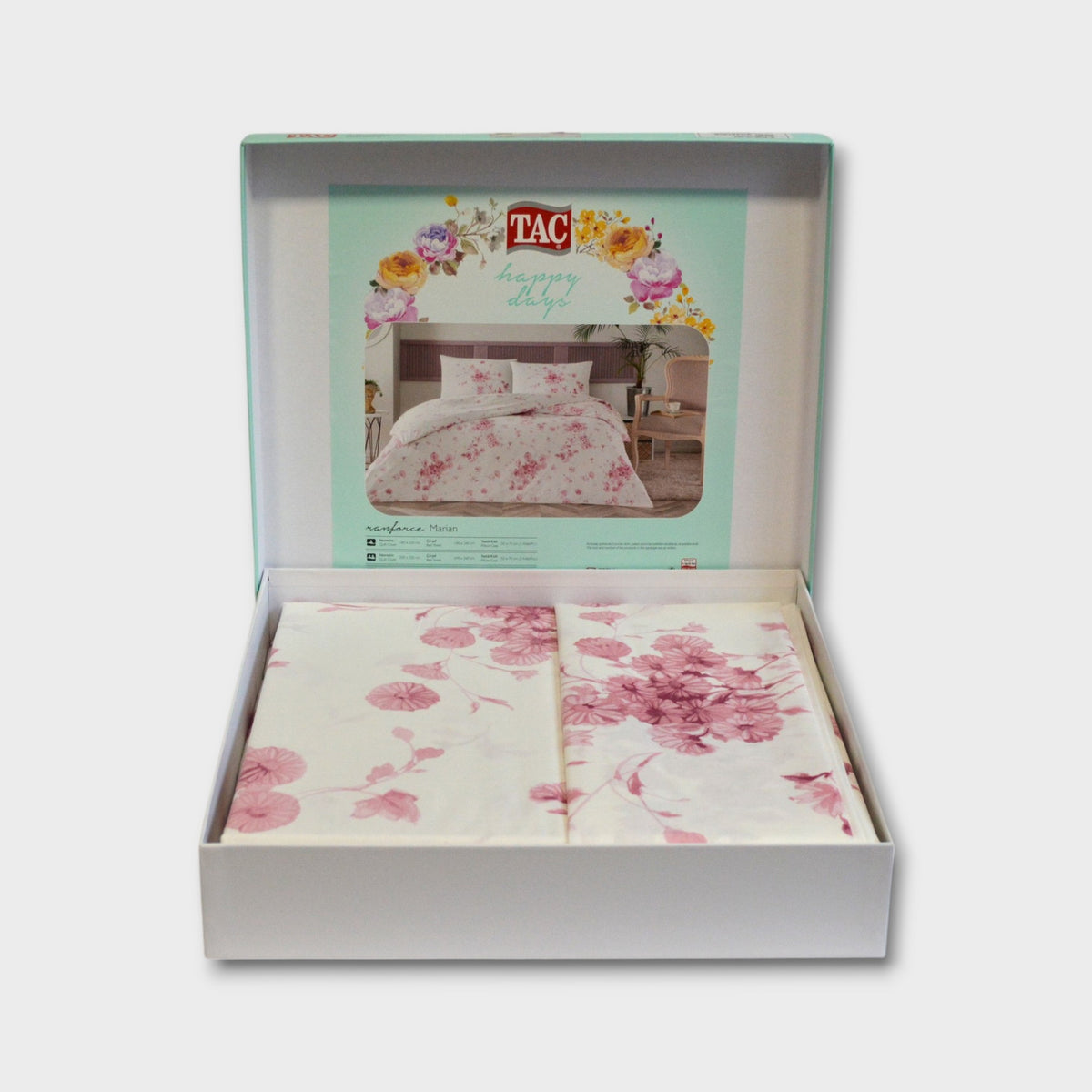 Постільна білизна TAC Ranforse 200x220 см Marian