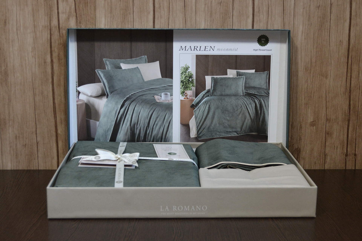 Постільна білизна La Romano Premium Satin 200×220 см Marlen Moonmist
