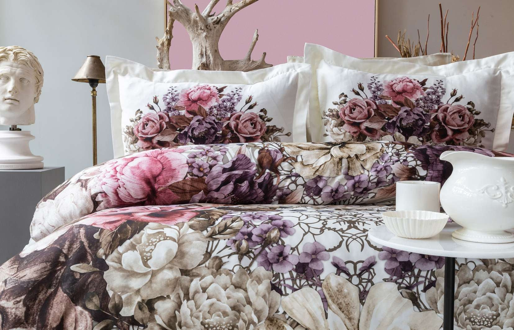 Постільна білизна Pupilla Digital Satin 200 х 220 см Mary