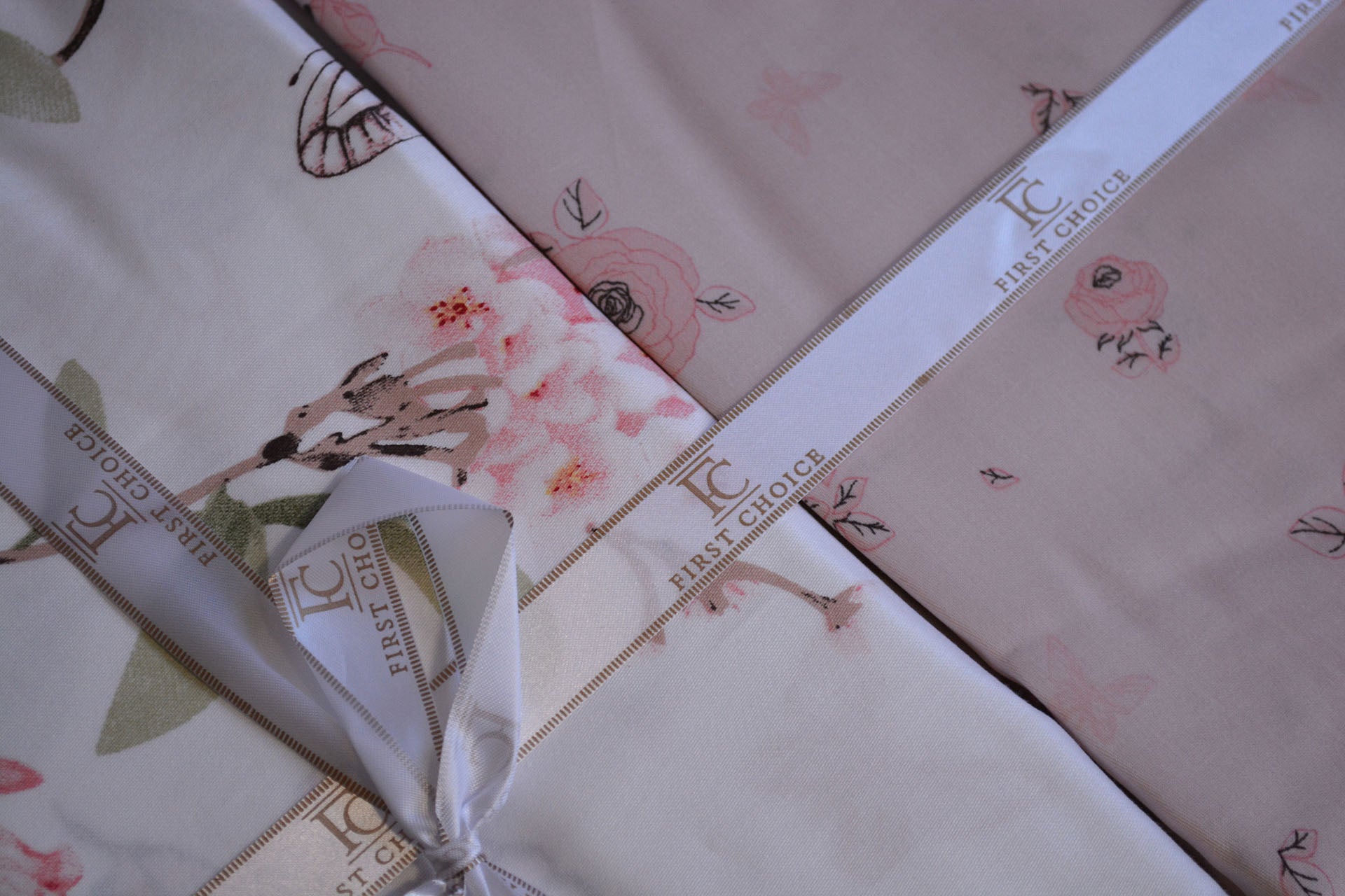 Постільна білизна First Choice Cotton Satin 200х220  Matilde White