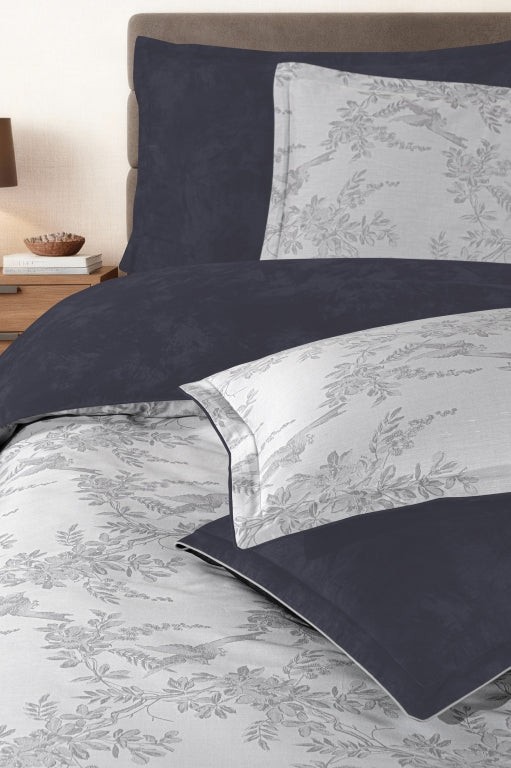 Постільна білизна La Romano Mona Premium Satin 300TC 200×220см Merida Grey