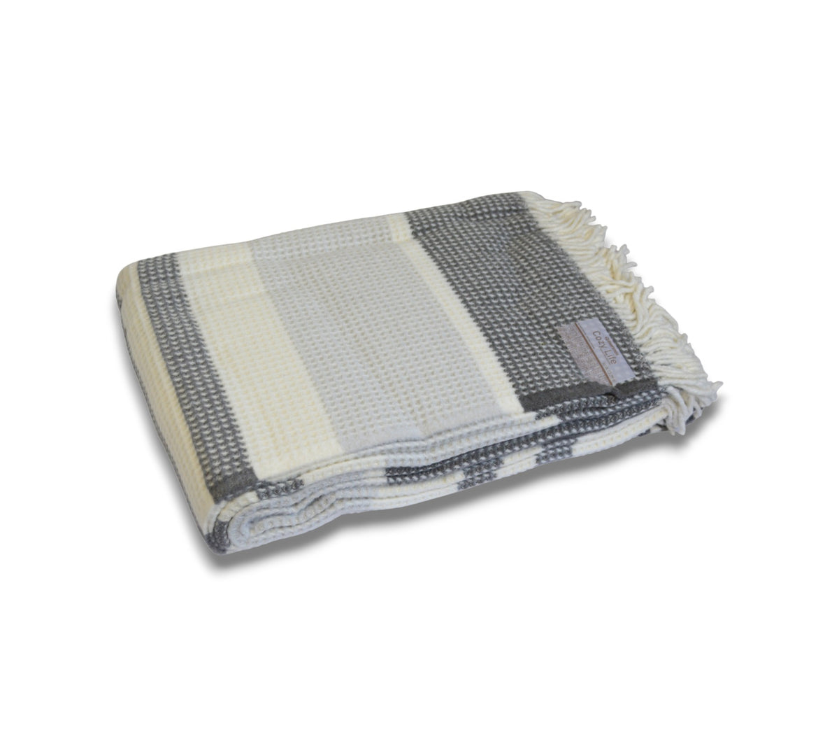 Плед Merinos Skoc 180 x 220 см Saley Gri